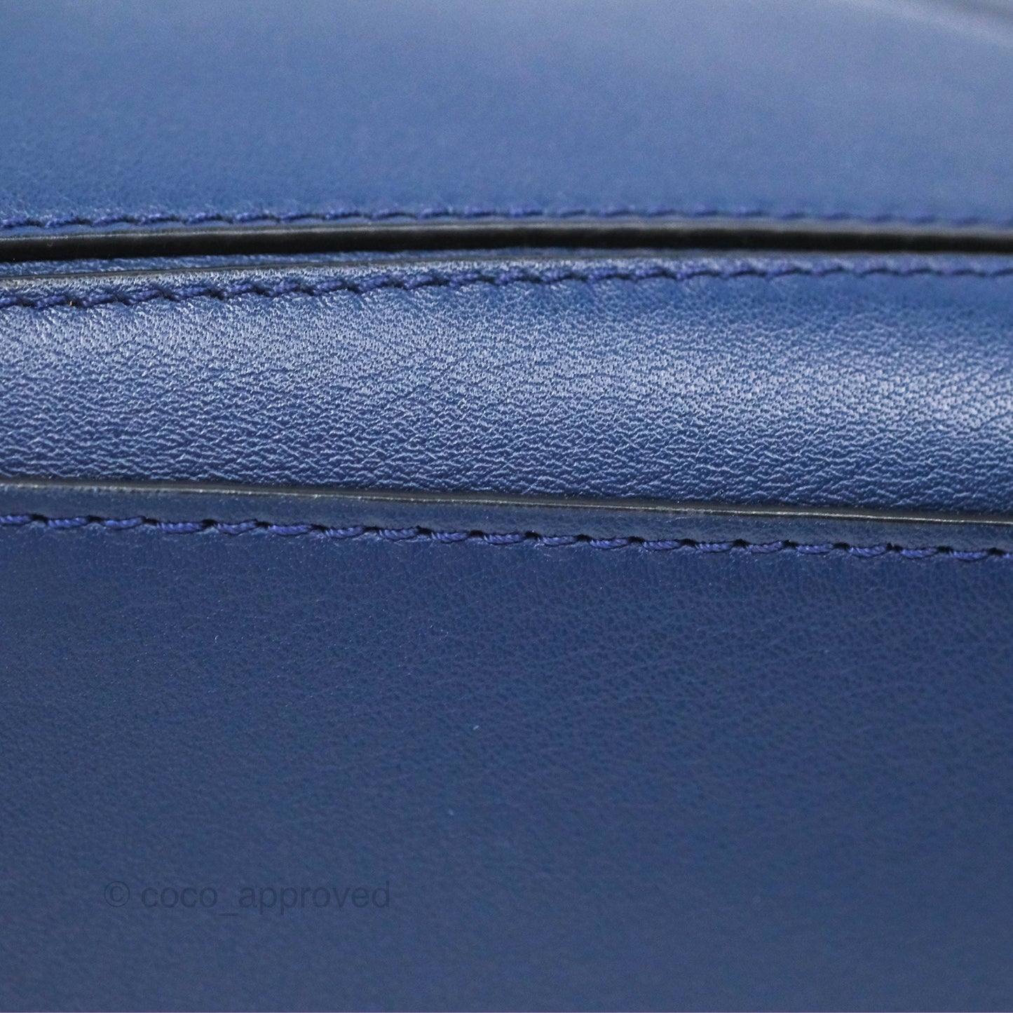 Loewe Small Puzzle Bag Navy Calfskin