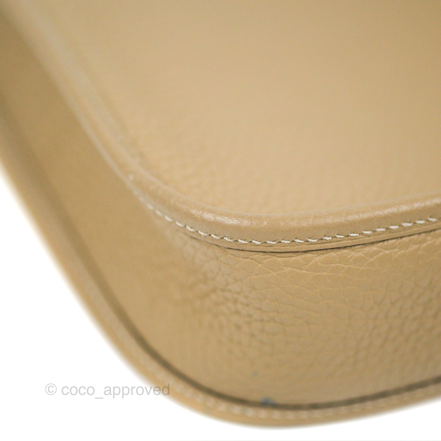 Hermès Mini Evelyne 16 Trench Clemence Gold Hardware