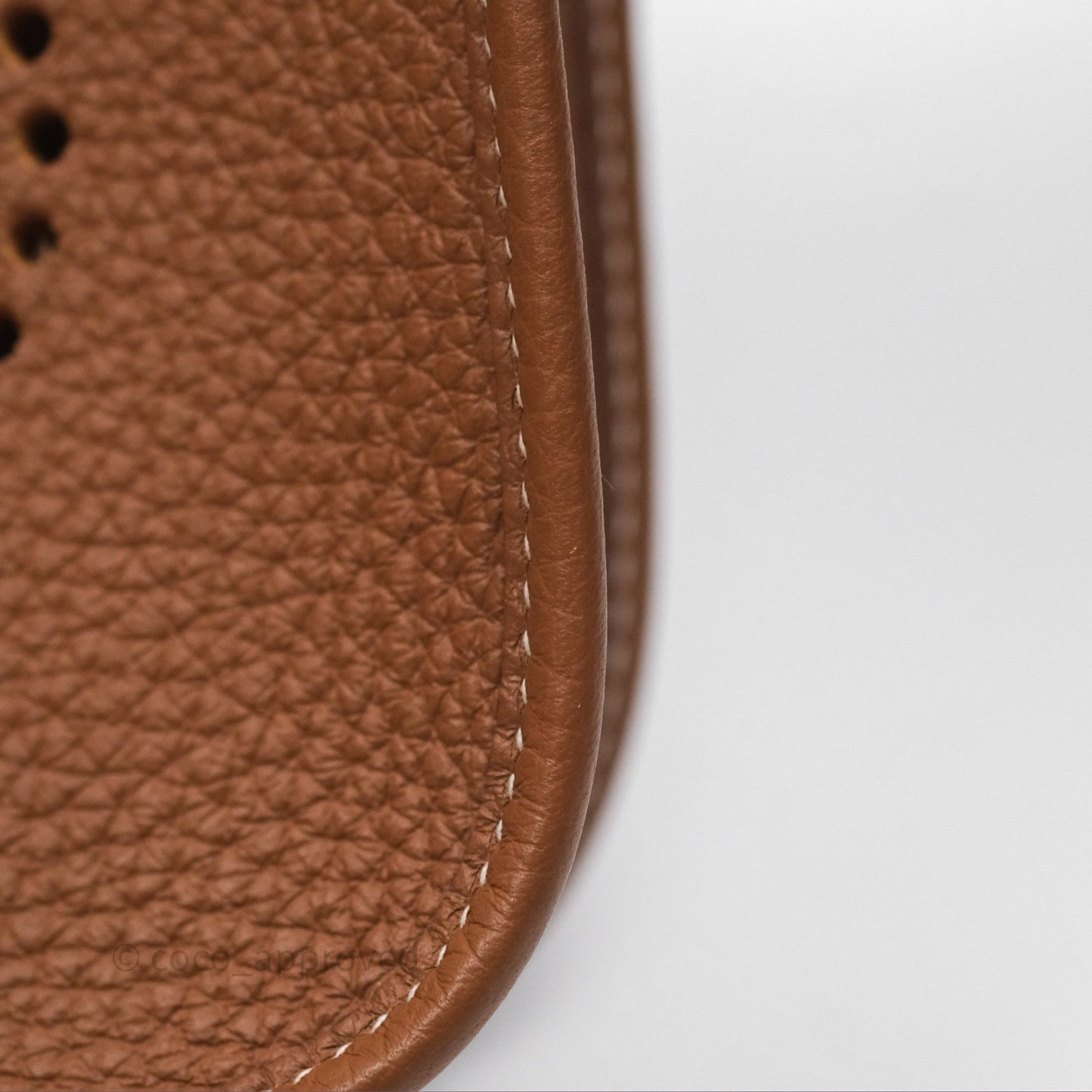 Hermès Mini Evelyne 16 Amazone Gold 37 Clemence Gold Hardware