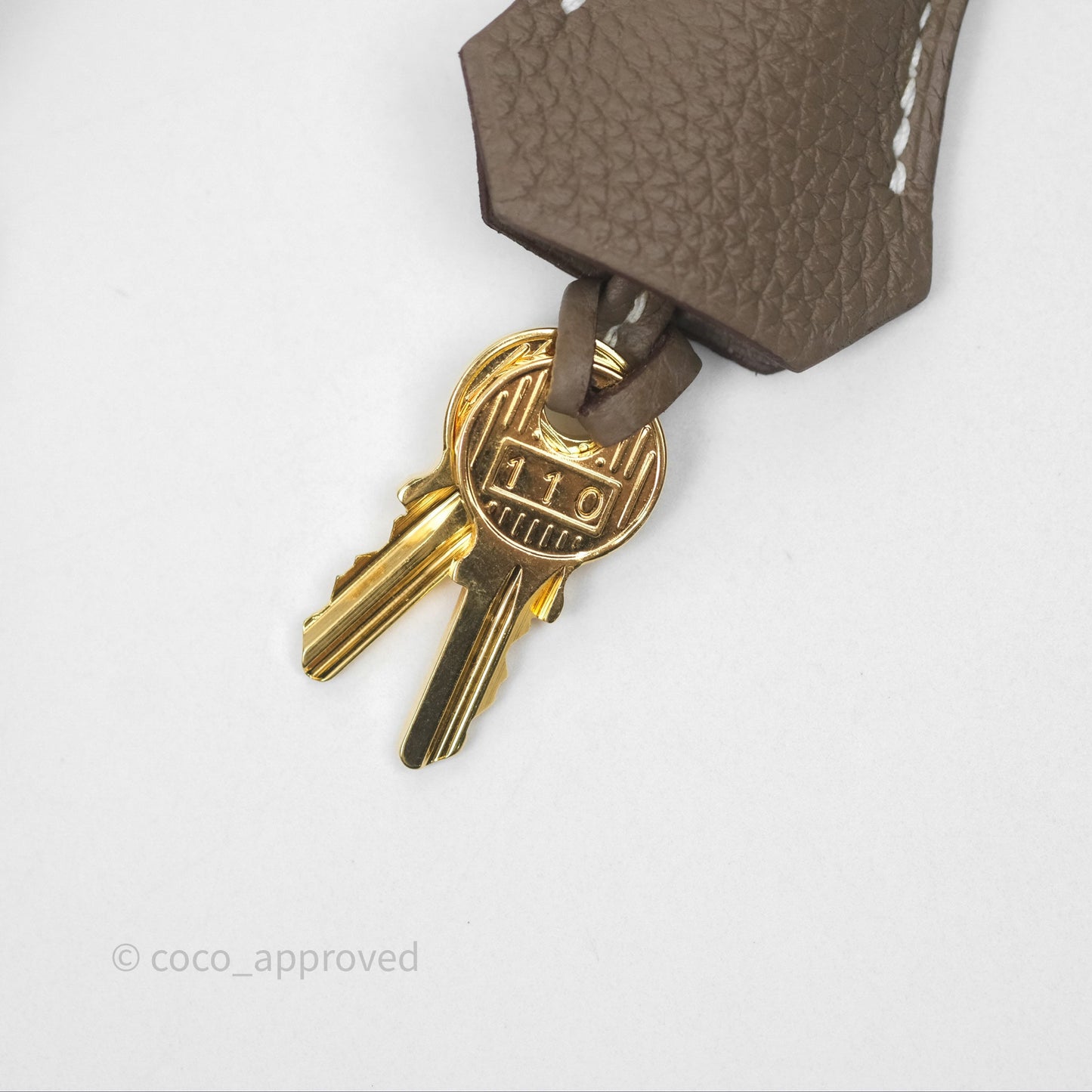 Hermès Kelly 25 Etoupe 18 Retourne Togo Gold Hardware