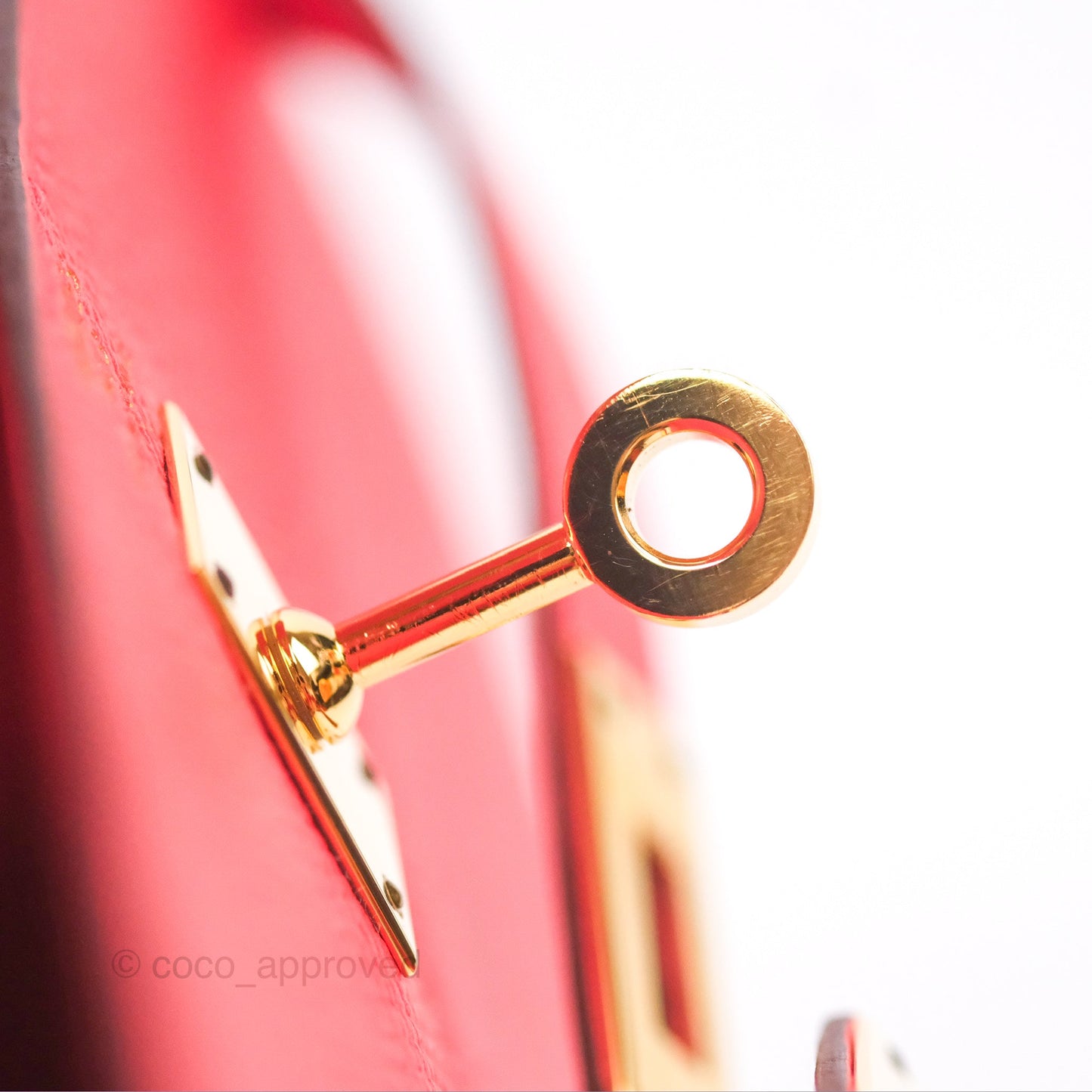 Hermès Kelly 25 Sellier Rose Jaipur Epsom Gold Hardware