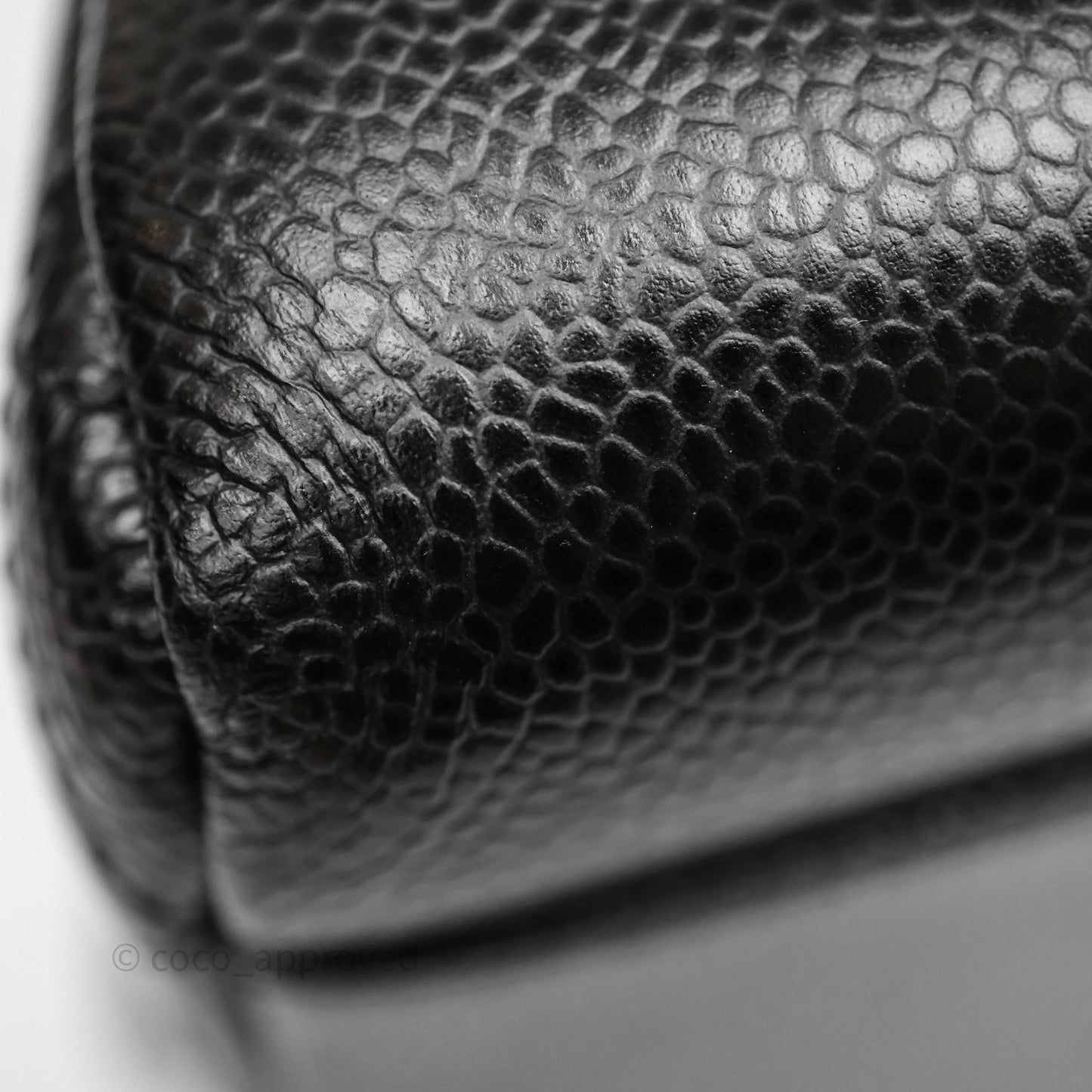 Chanel GST Black Caviar Gold Hardware