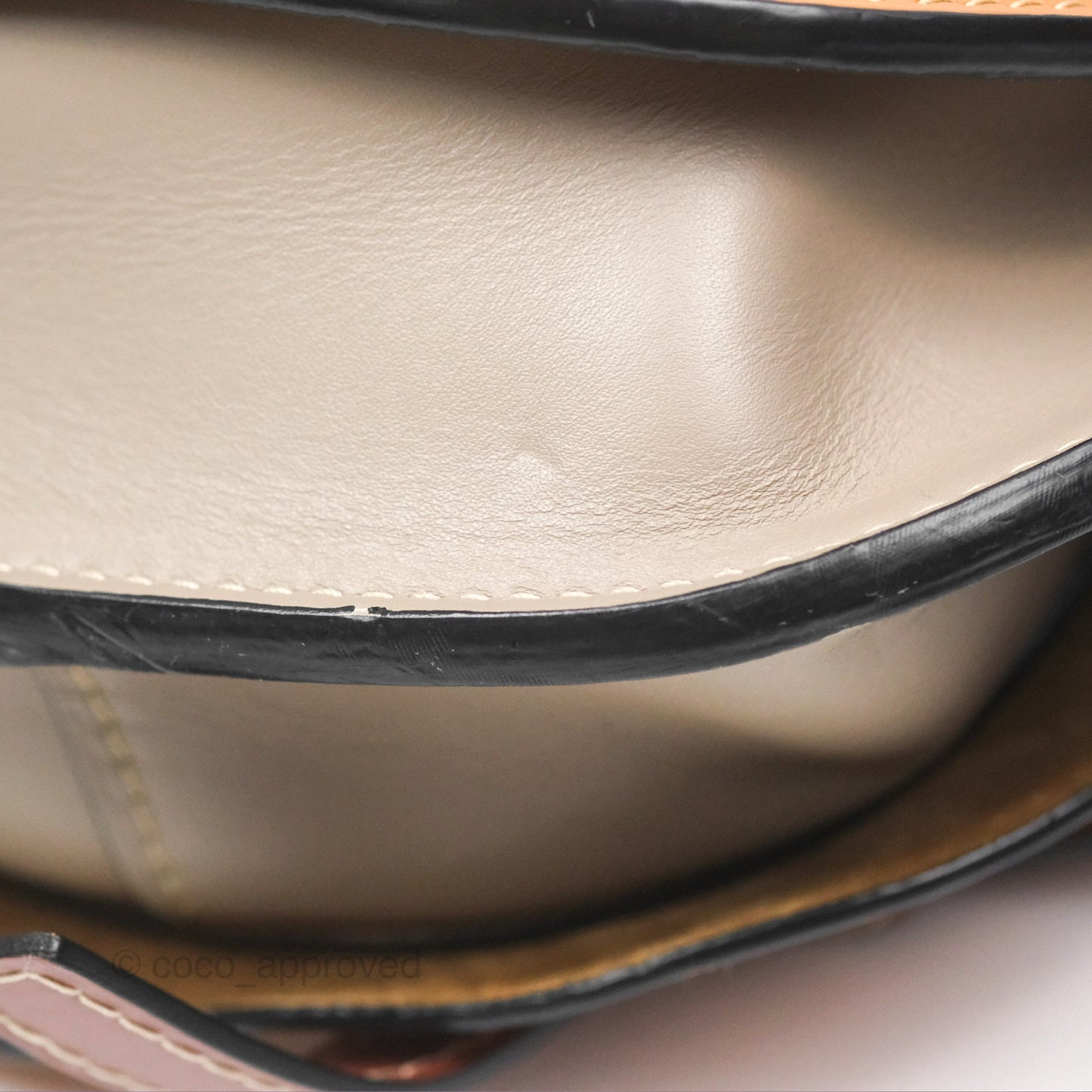 Loewe Small Gate Bag Smooth Calfskin Amber/Light Grey/Rust