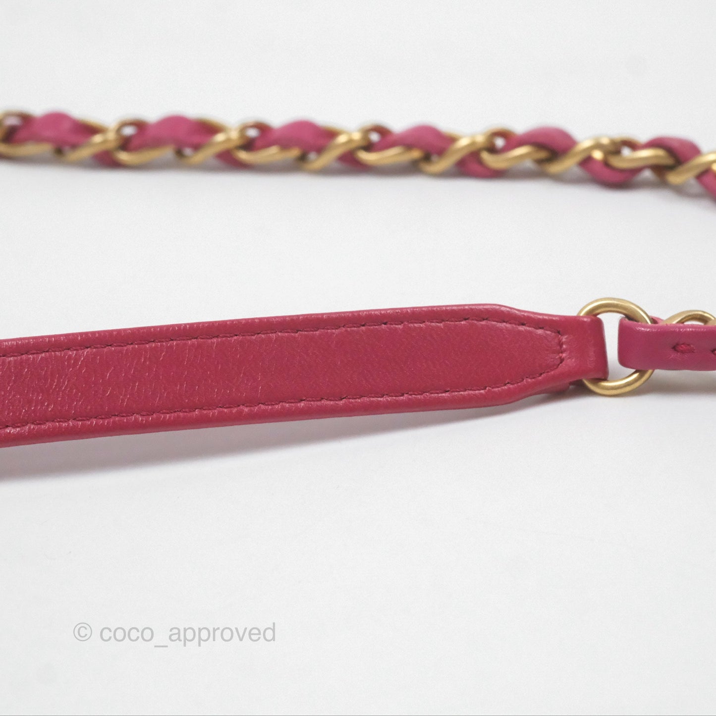 Chanel Diamond Lock CC Flap Bag Pink Lambskin Gold Hardware