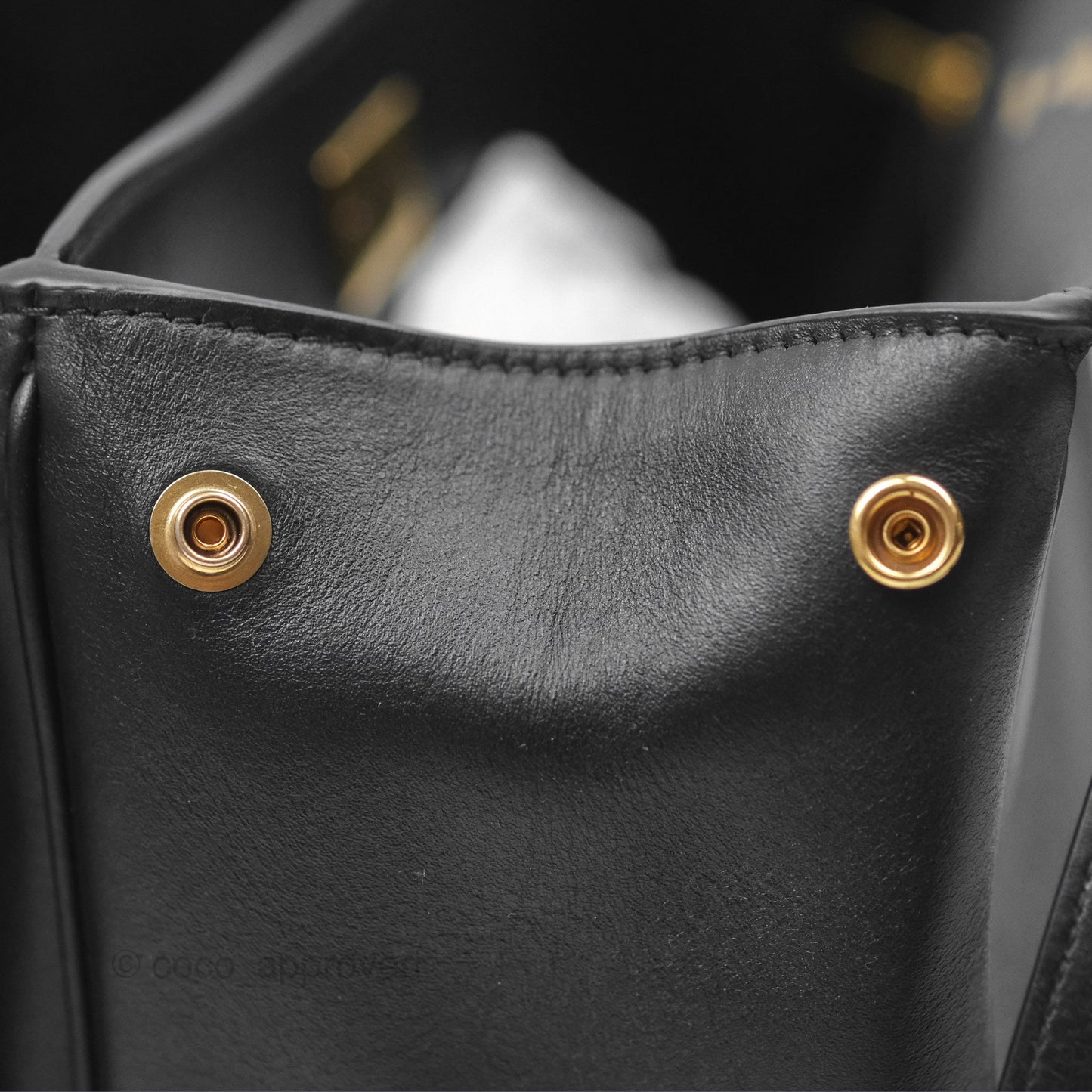 Balenciaga Rodeo Small in Black Smooth Calfskin Aged Gold Hardware
