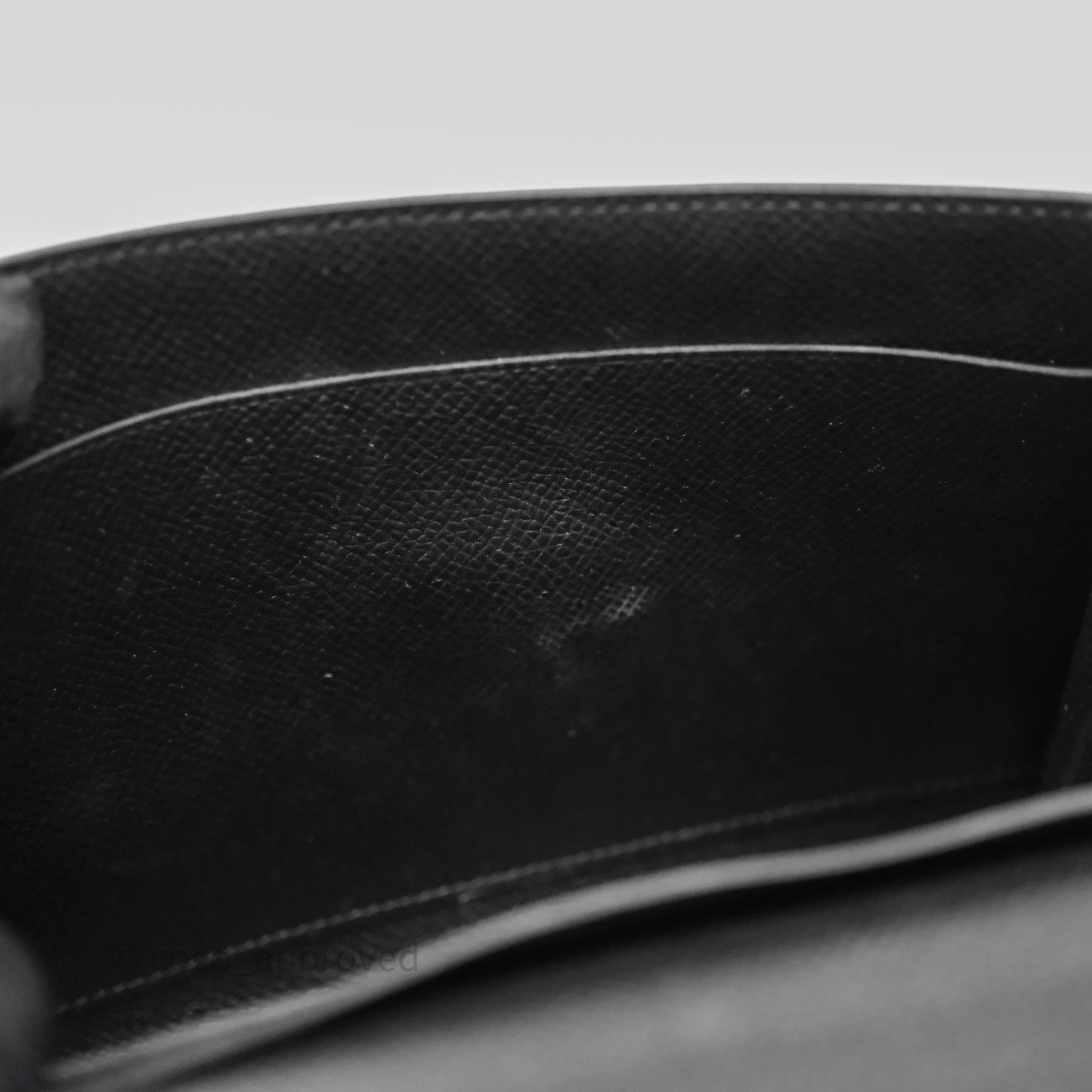 Hermès Clic 16 Wallet On Chain Noir Epsom Gold Hardware