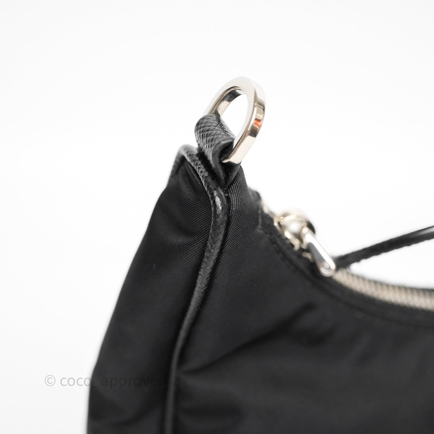 Prada Nylon Re-Edition 2005 Shoulder Bag Black
