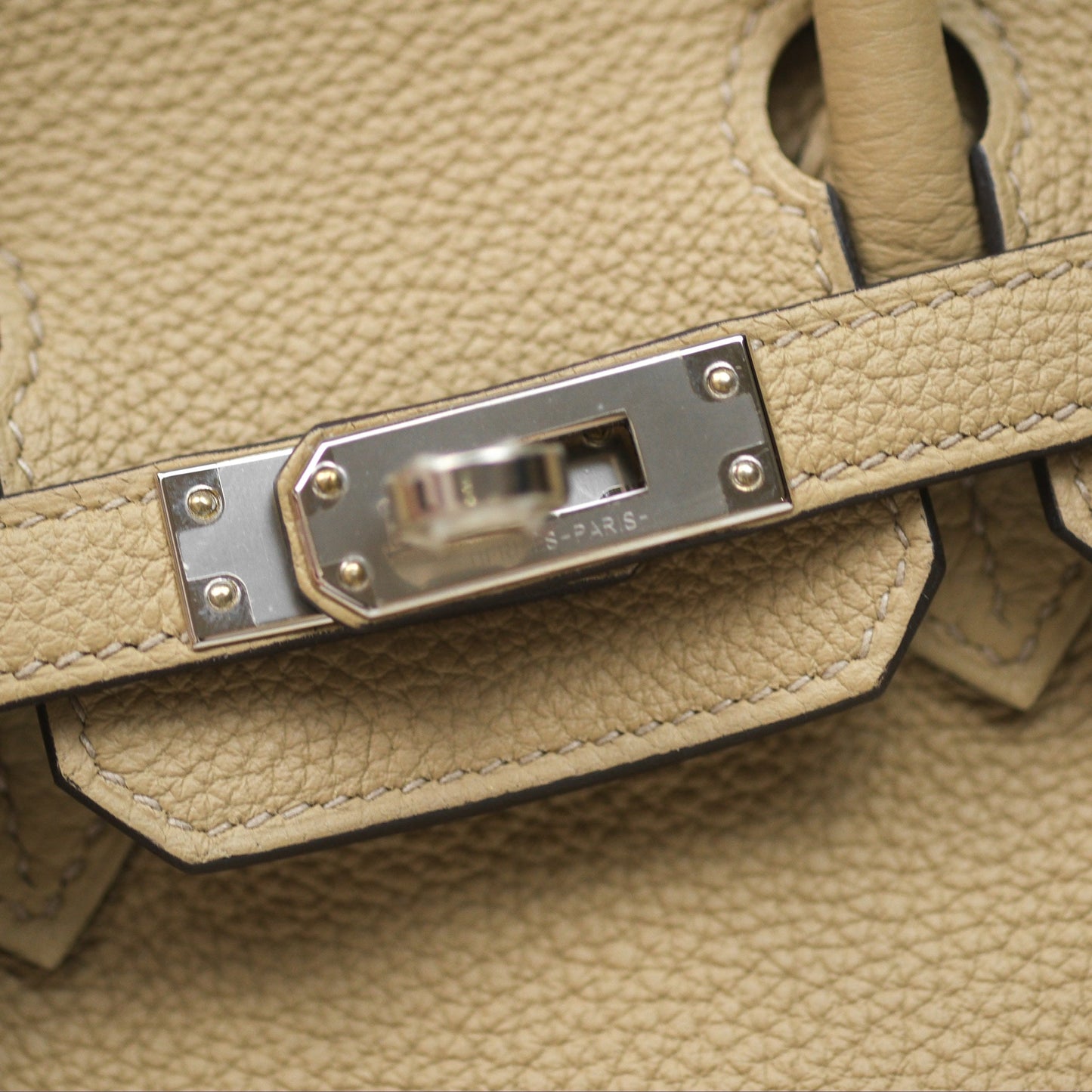 Hermès Birkin 25 Retourne Trench S2/ Bougainvillier A5 Togo Palladium Hardware
