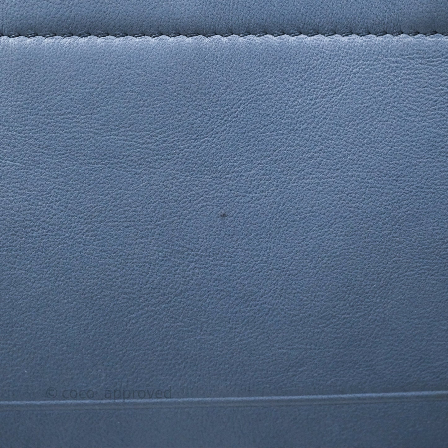 Christian Dior Medium Book Tote Blue Calfskin