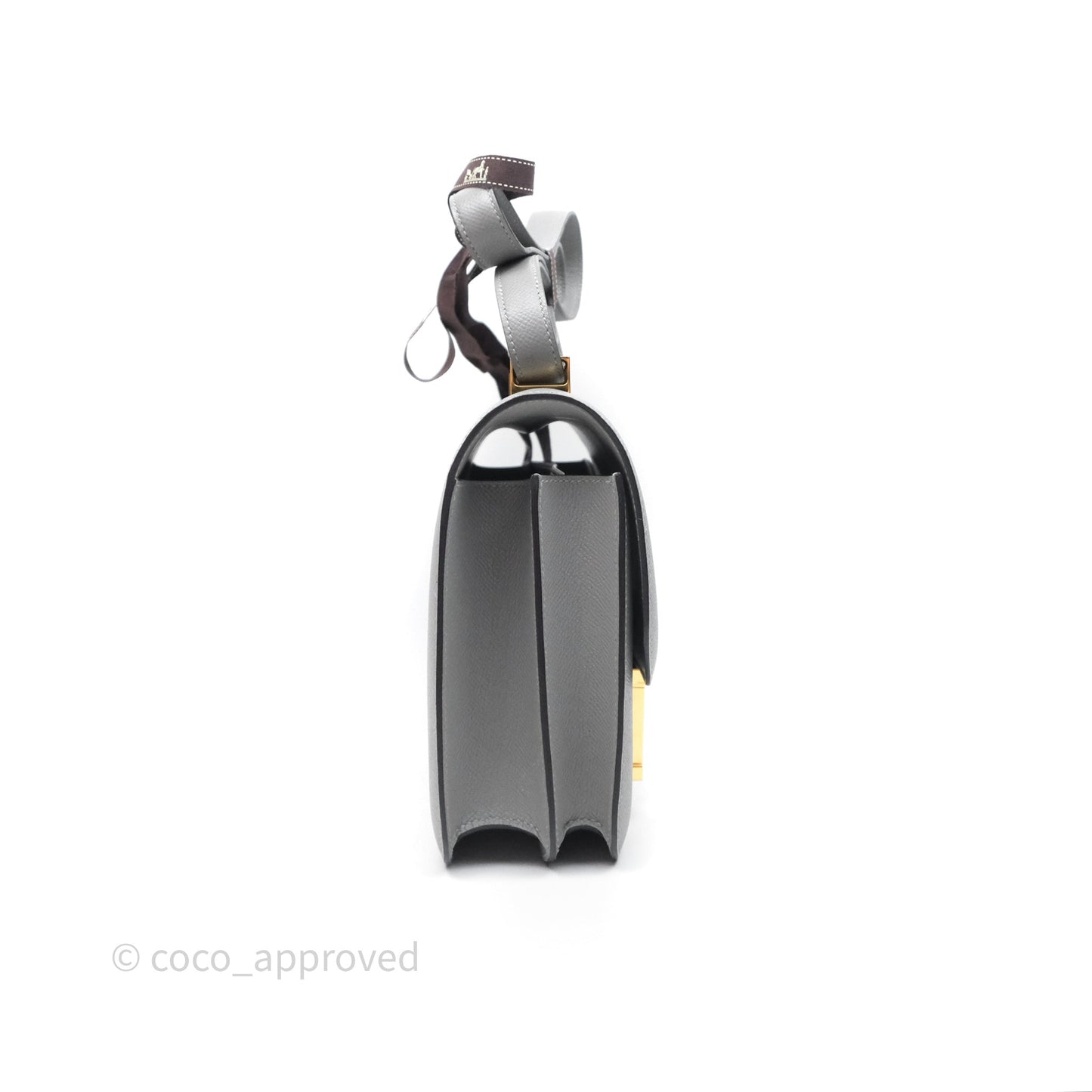 Hermès Constance 24 Gris Mouette 4Z Epsom Gold Hardware