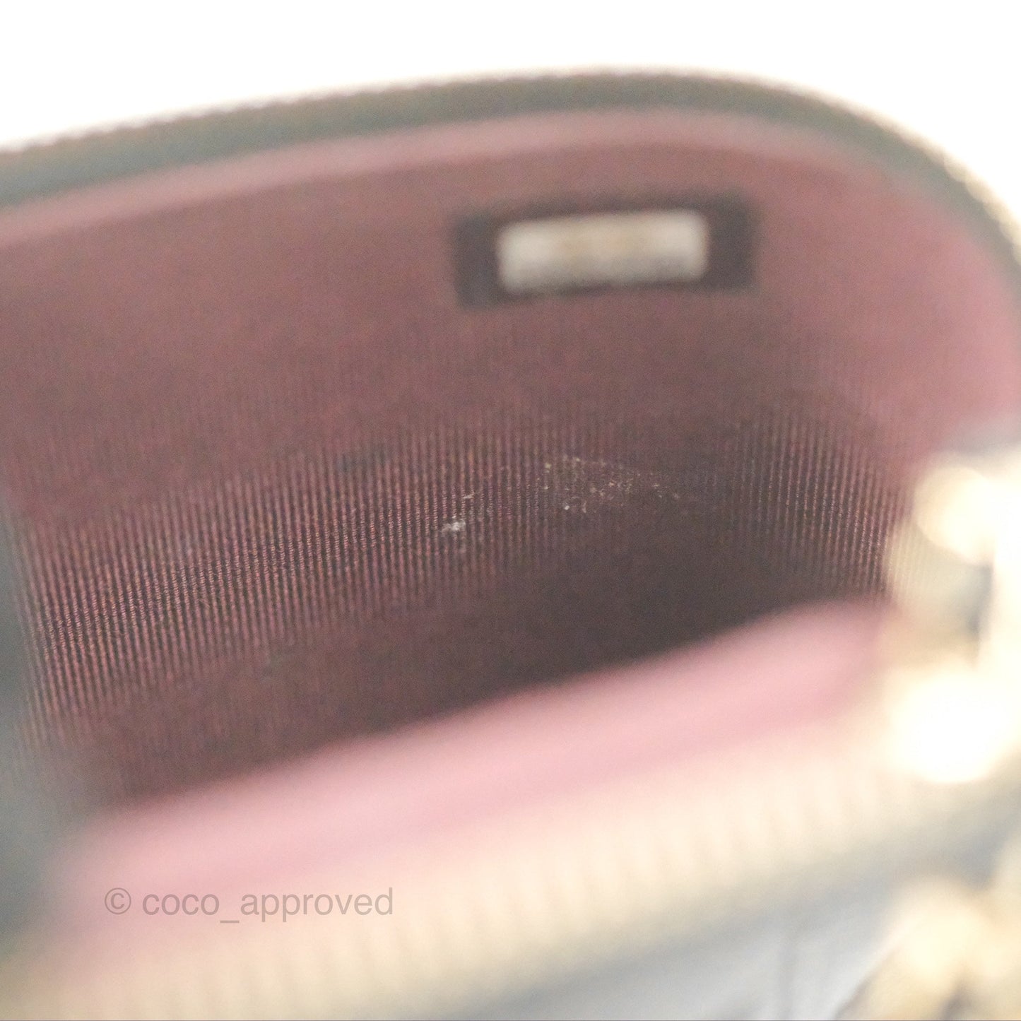 Chanel Classic Mini Vanity With Chain Black Caviar Gold Hardware