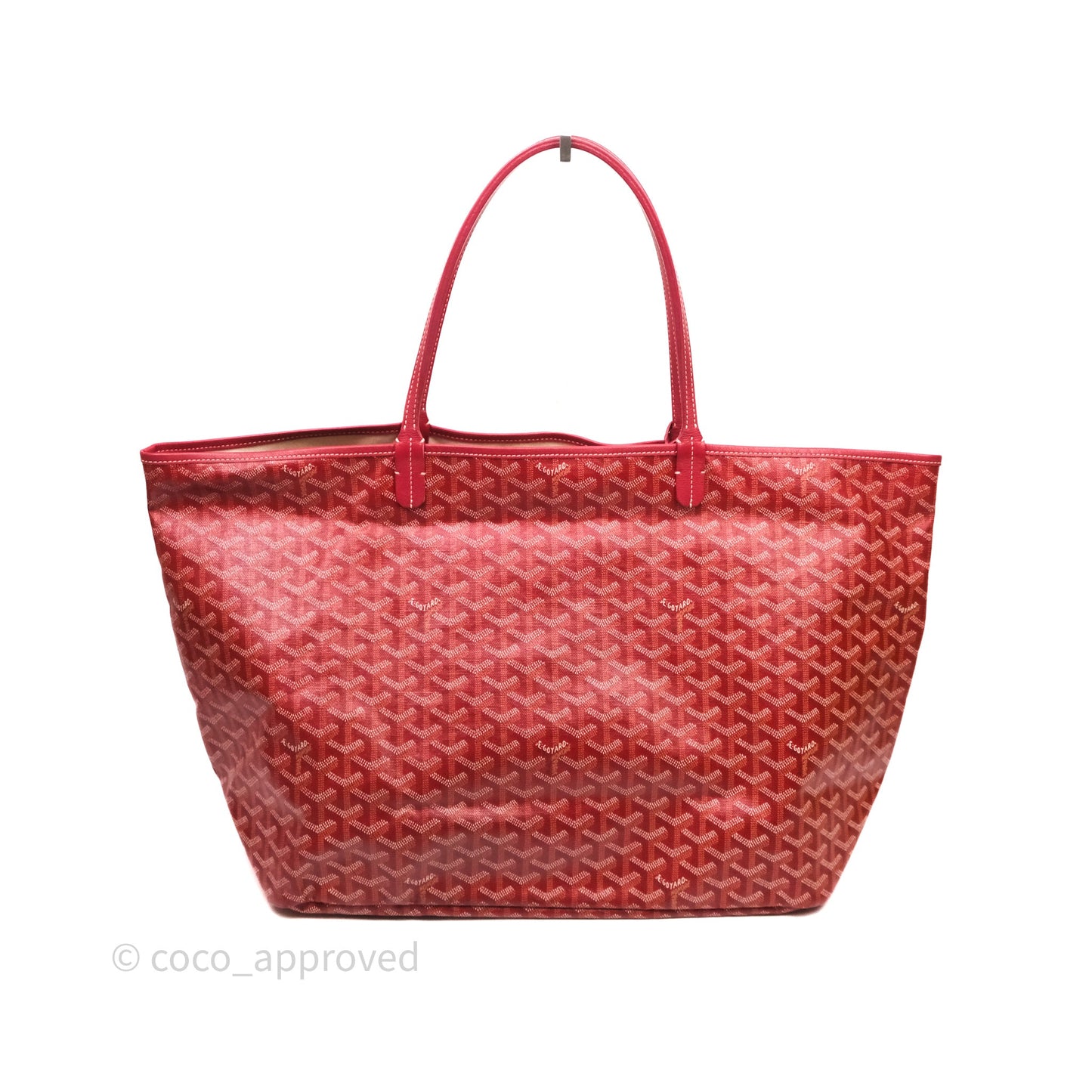 Goyard St Louis Tote GM Red