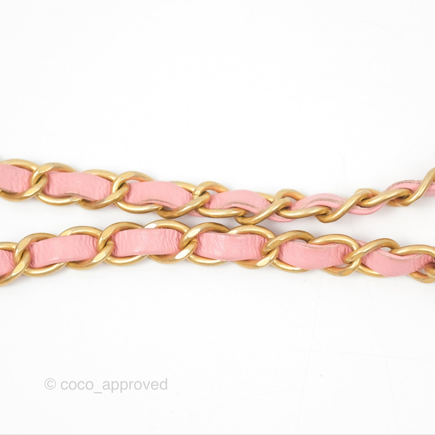 Chanel Quilted Medium CC Filigree Vanity Case Pink Caviar Gold Hardware