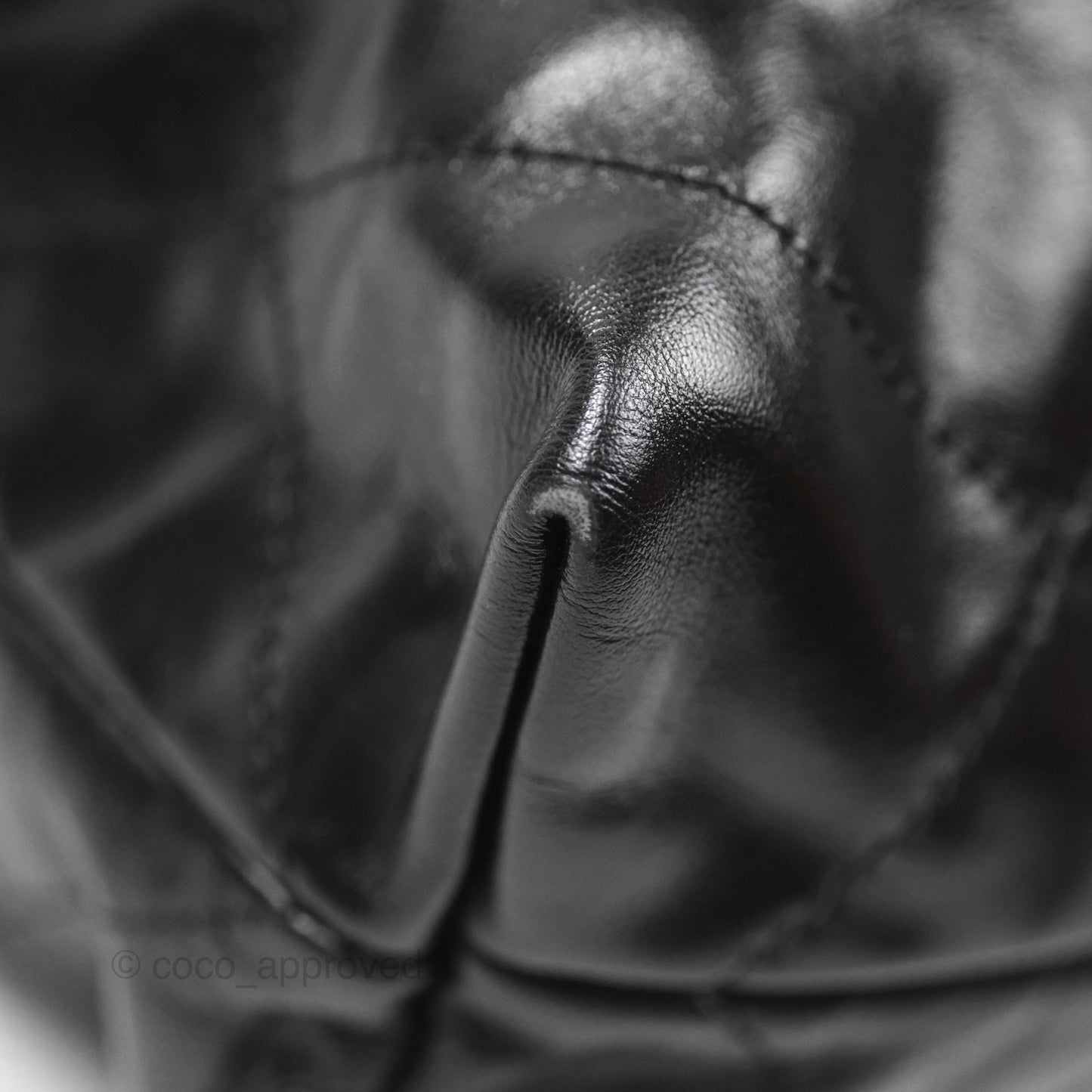Chanel 22 Small Black Calfskin So Black Hardware