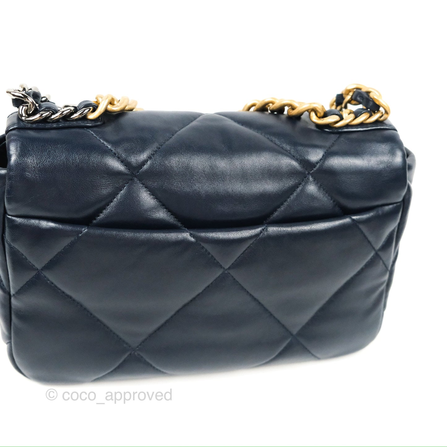 Chanel 19 Small Navy Mixed Hardware