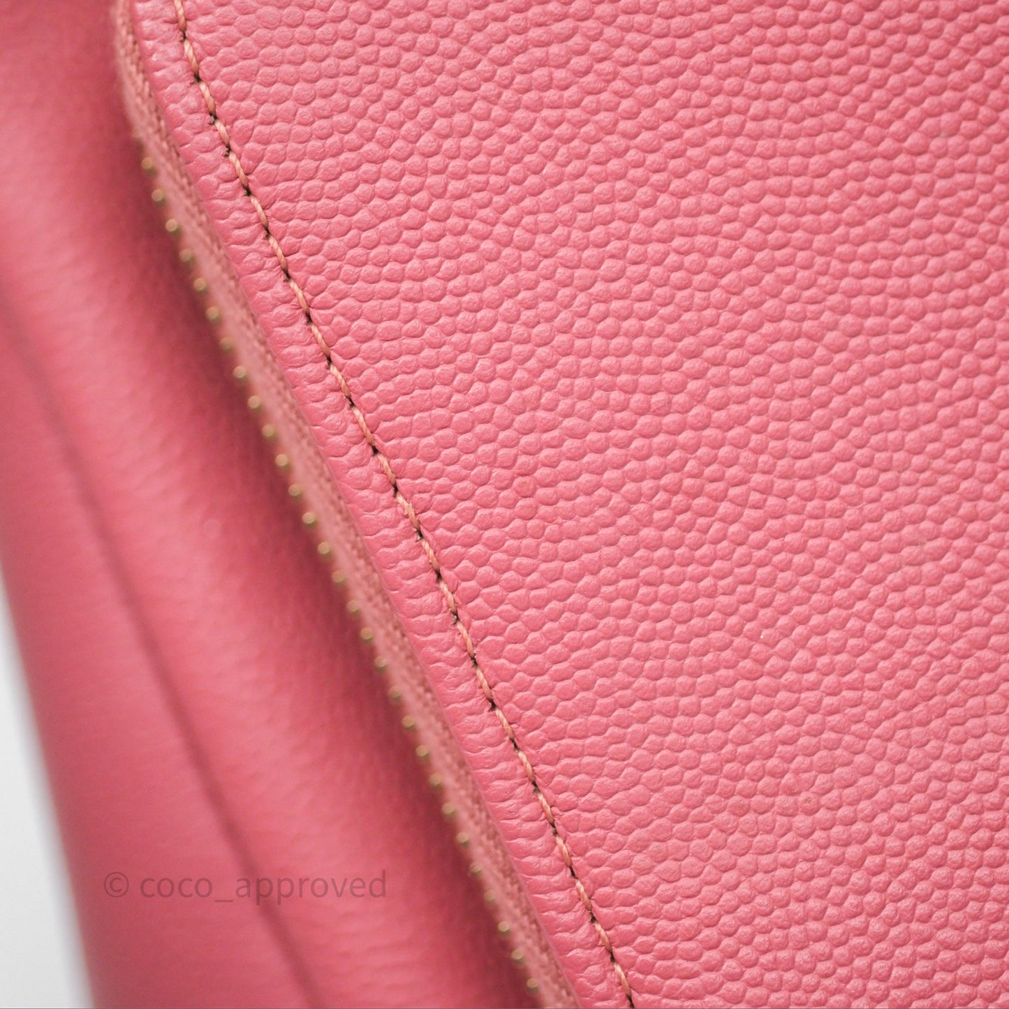 Chanel Quilted Medium Business Affinity Flap Rose Pink Caviar Gold Hardware