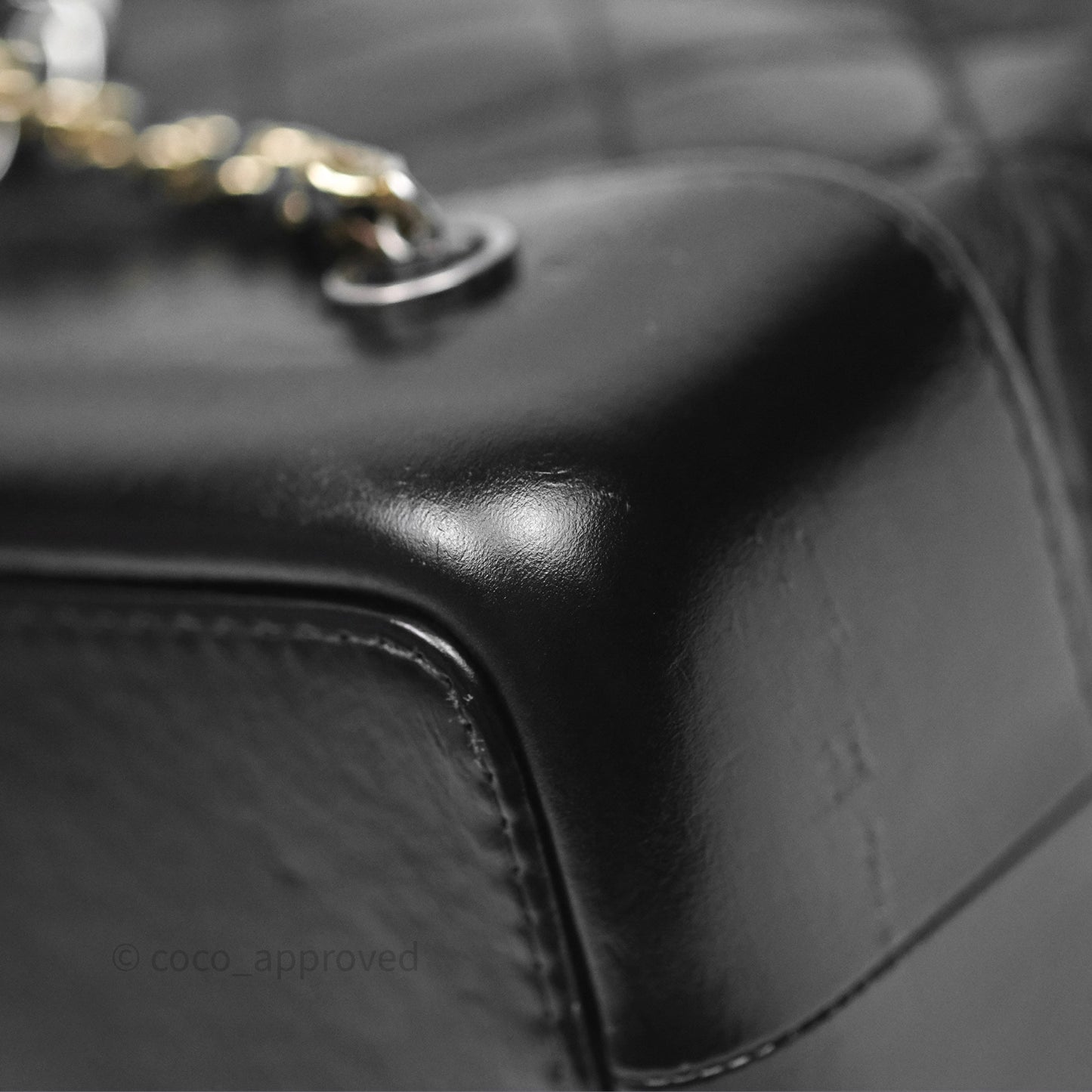 Chanel Small Gabrielle Backpack Black Aged Calfskin