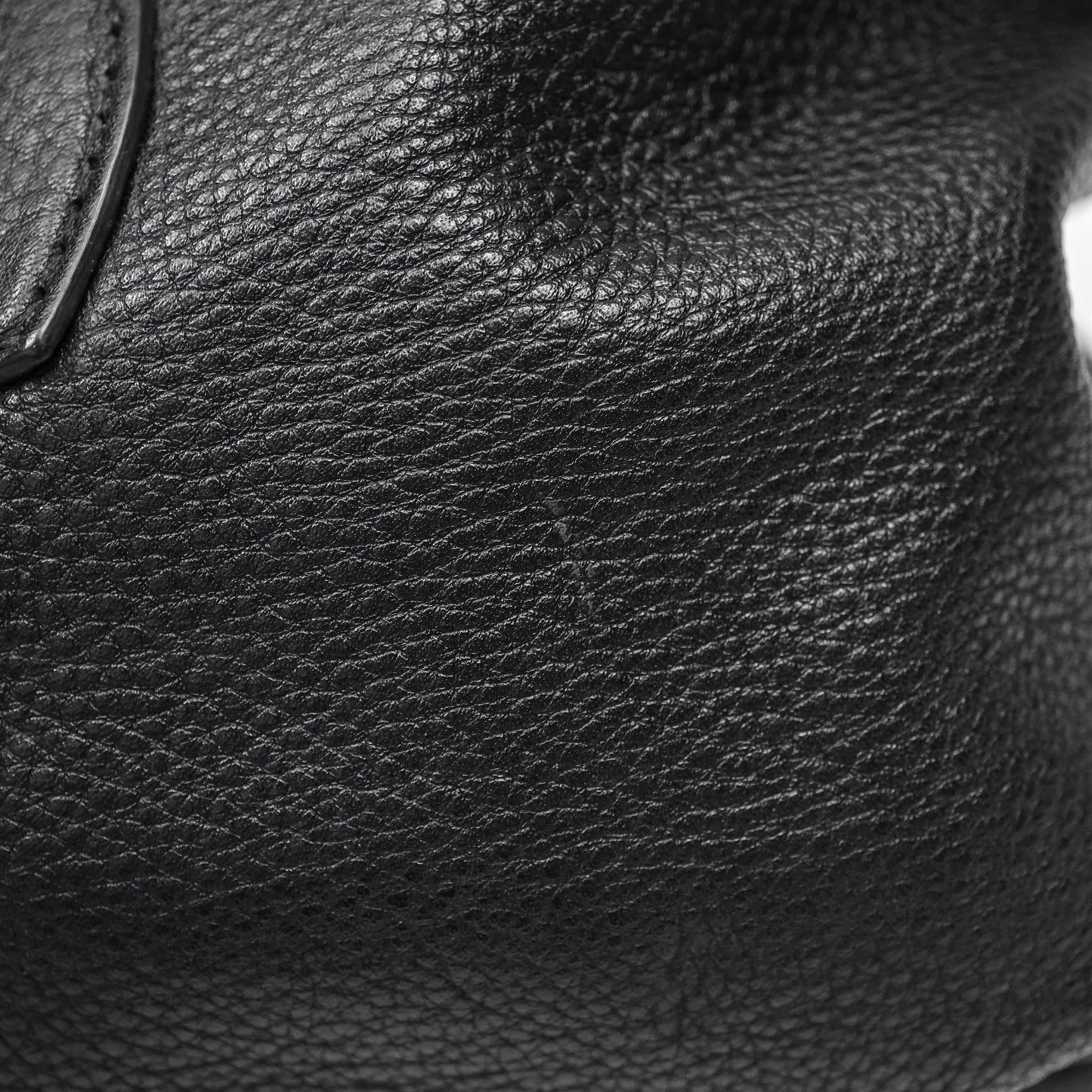 Miu Miu Vitello Tote Bag Black Gold Hardware