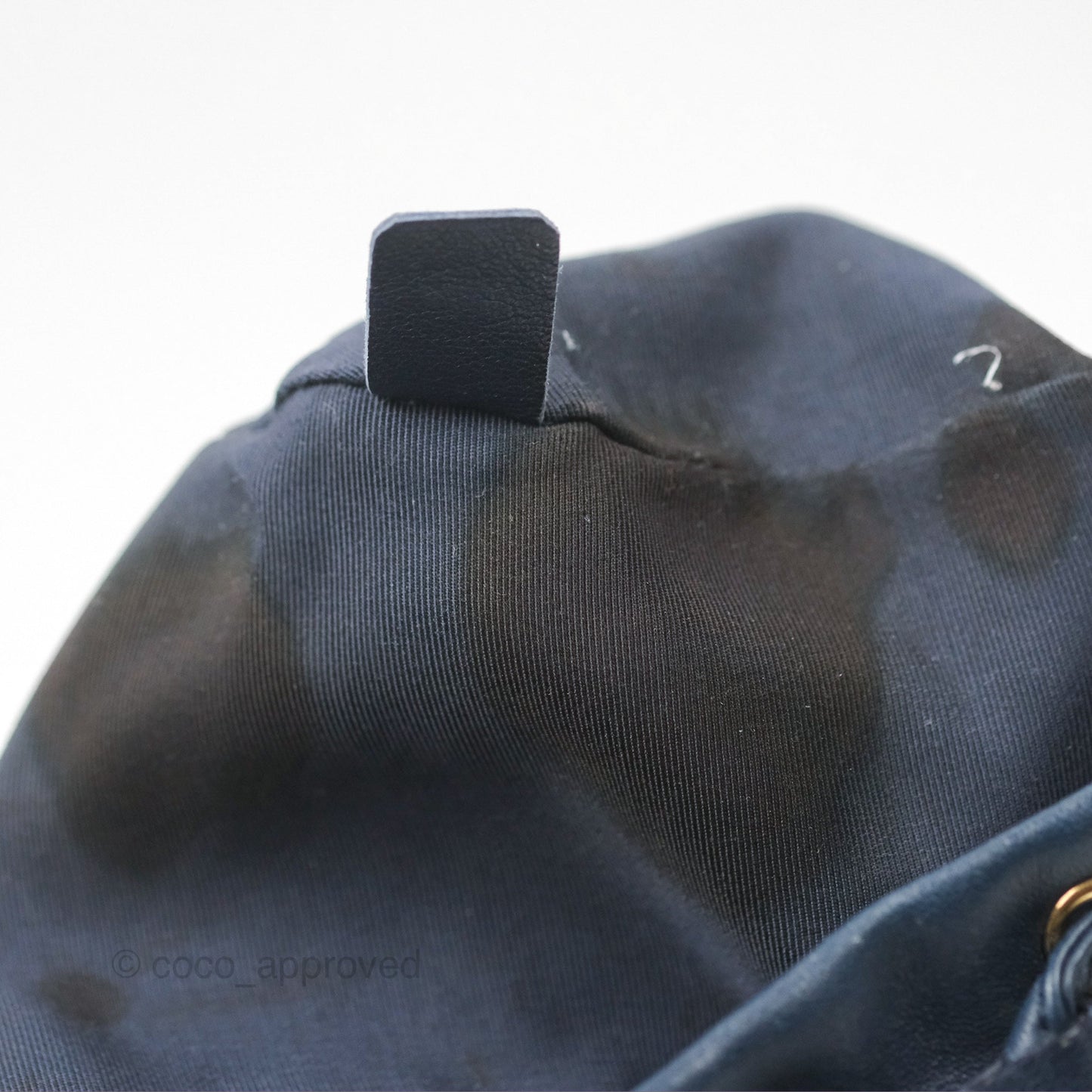 Chanel Mini Navy Calfskin Urban Spirit Backpack ⁣⁣⁣⁣⁣⁣⁣⁣⁣⁣⁣⁣⁣⁣Gold Hardware