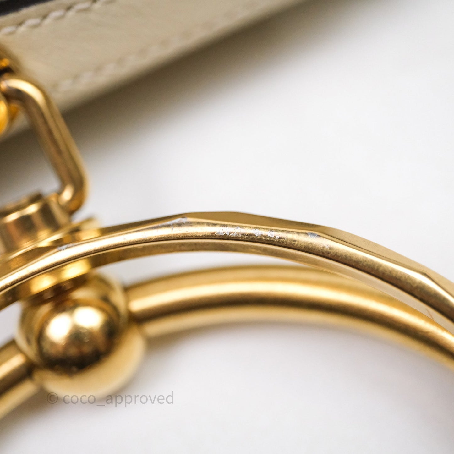 Chloé Nile Crossbody Bag White Calfskin