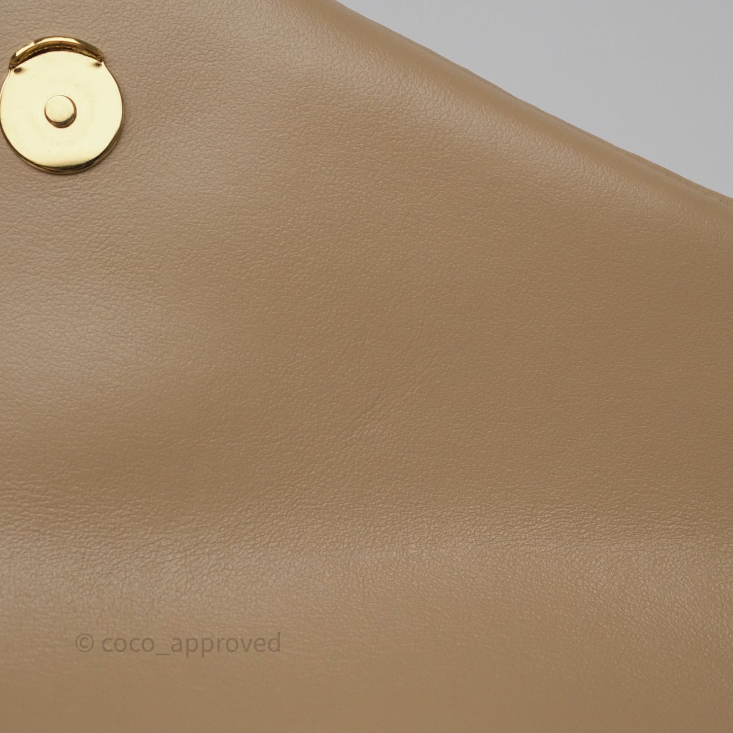 Saint Laurent Loulou Toy Shoulder Bag Beige