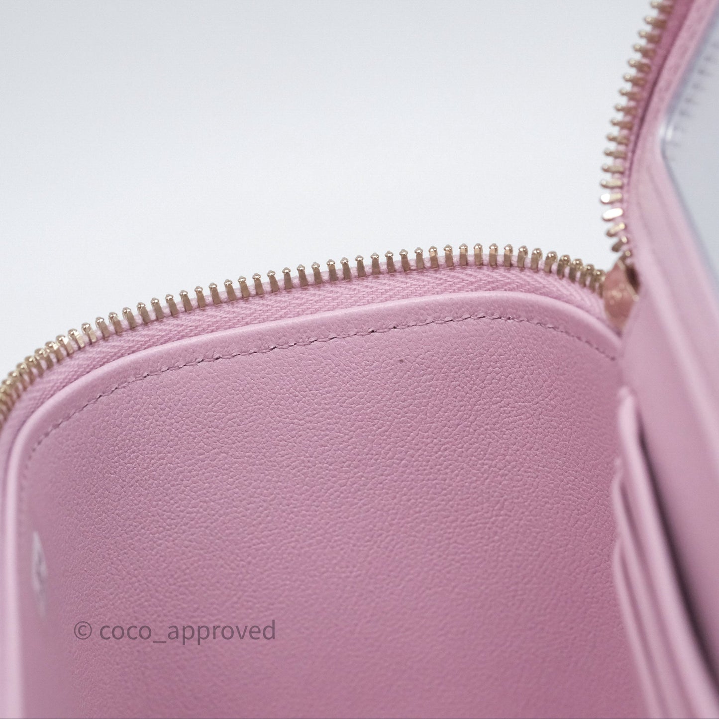Chanel Vanity Rectangular Top Handle Lilac Lambskin Gold Hardware