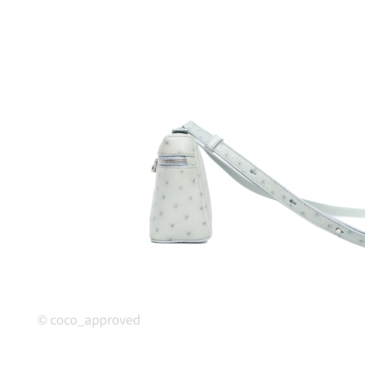 Loro Piana Extra Pocket L19 Light Blue Grey Calfskin