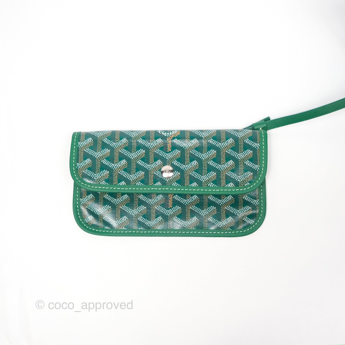 Goyard Bohème Hobo Bag Green Goyardine Canvas