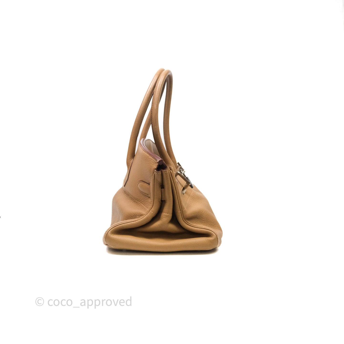 Hermès Birkin JPG Shoulder Bag 42 Tabac Camel 24 Palladium Hardware