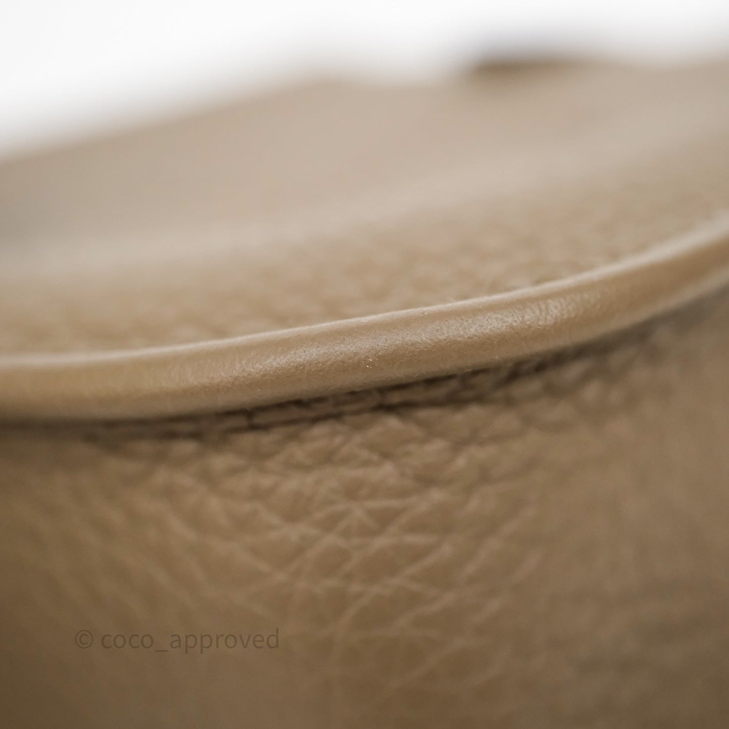 Hermès Mini Evelyne 16 Etoupe 18 Clemence Palladium Hardware