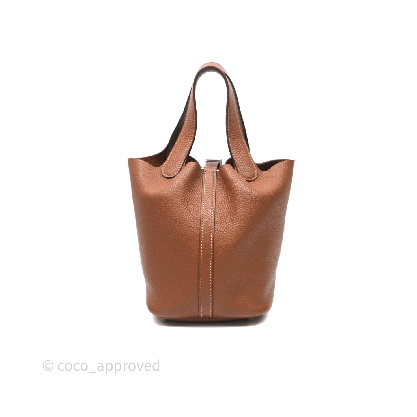 Hermès Picotin 18 Gold 37 Clemence Palladium Hardware