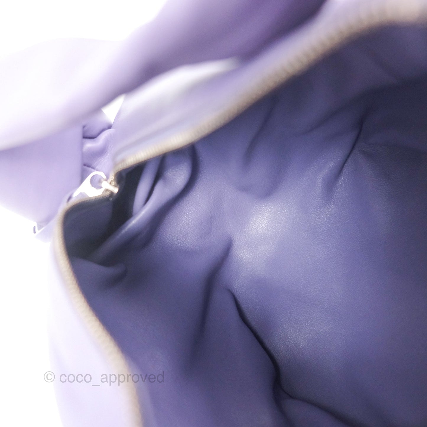 Bottega Veneta Nappa Mini Double Knot Bag Lavender