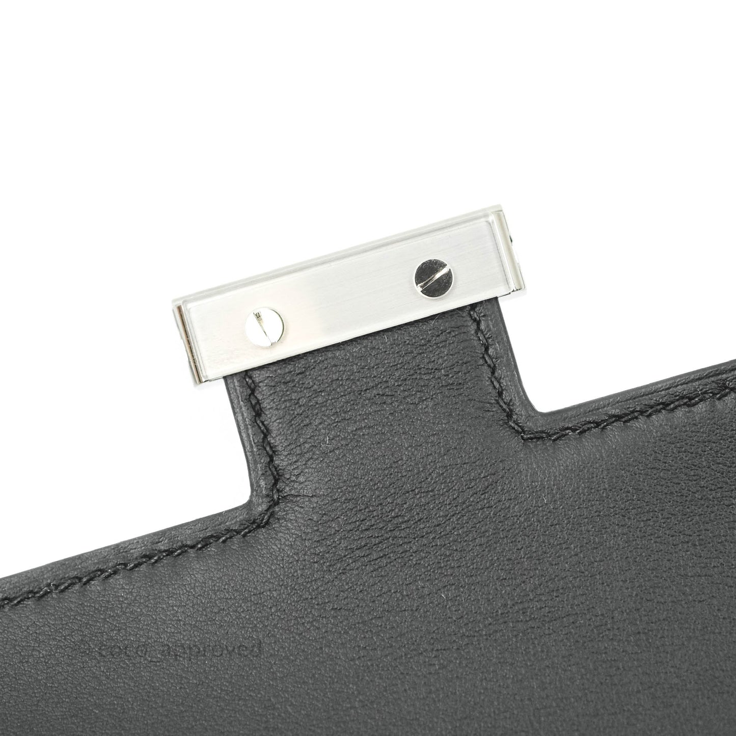 Hermès Constance Mini 18cm Black Swift Marble Lock