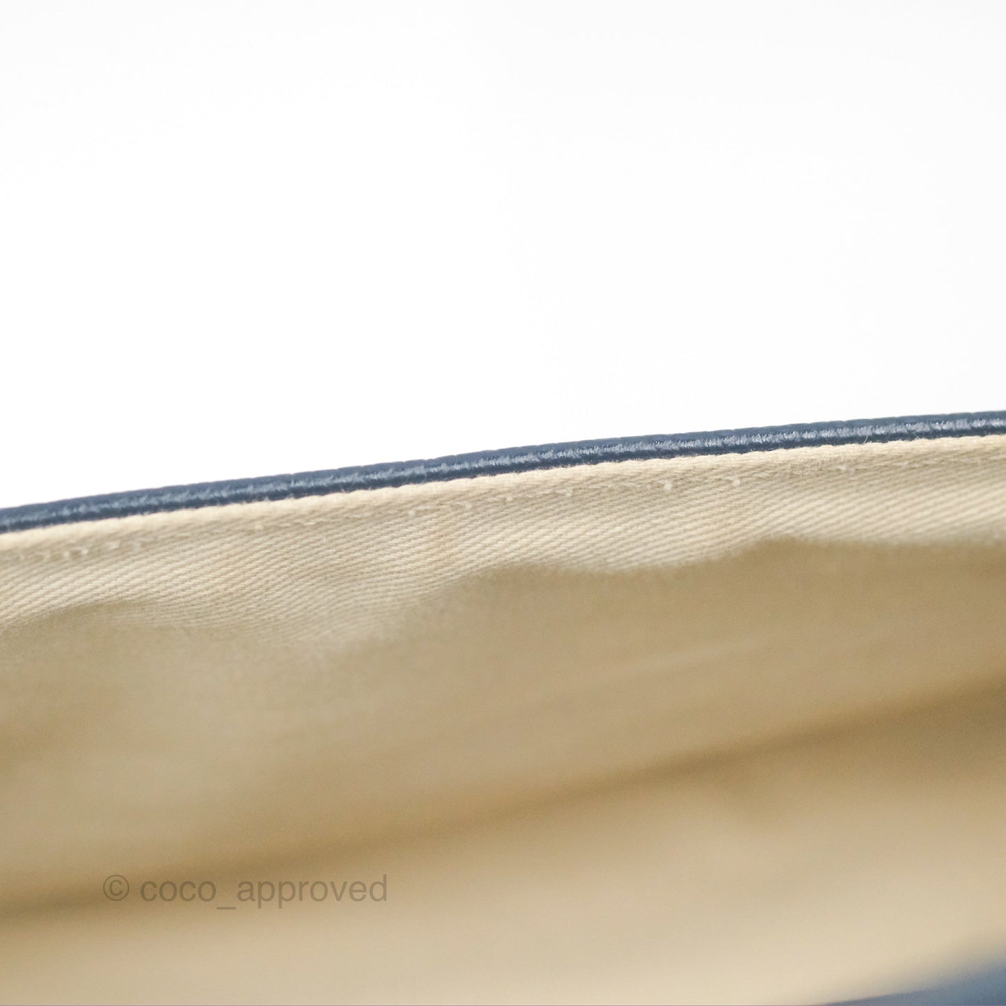 Chanel Medium Timeless CC Flap Bag Navy Caviar Silver Hardware