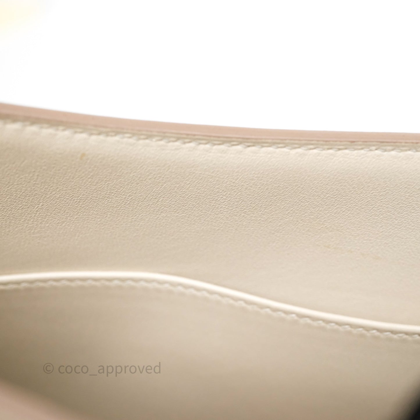 Hermès Constance 24 Craie 10 Epsom Gold Hardware