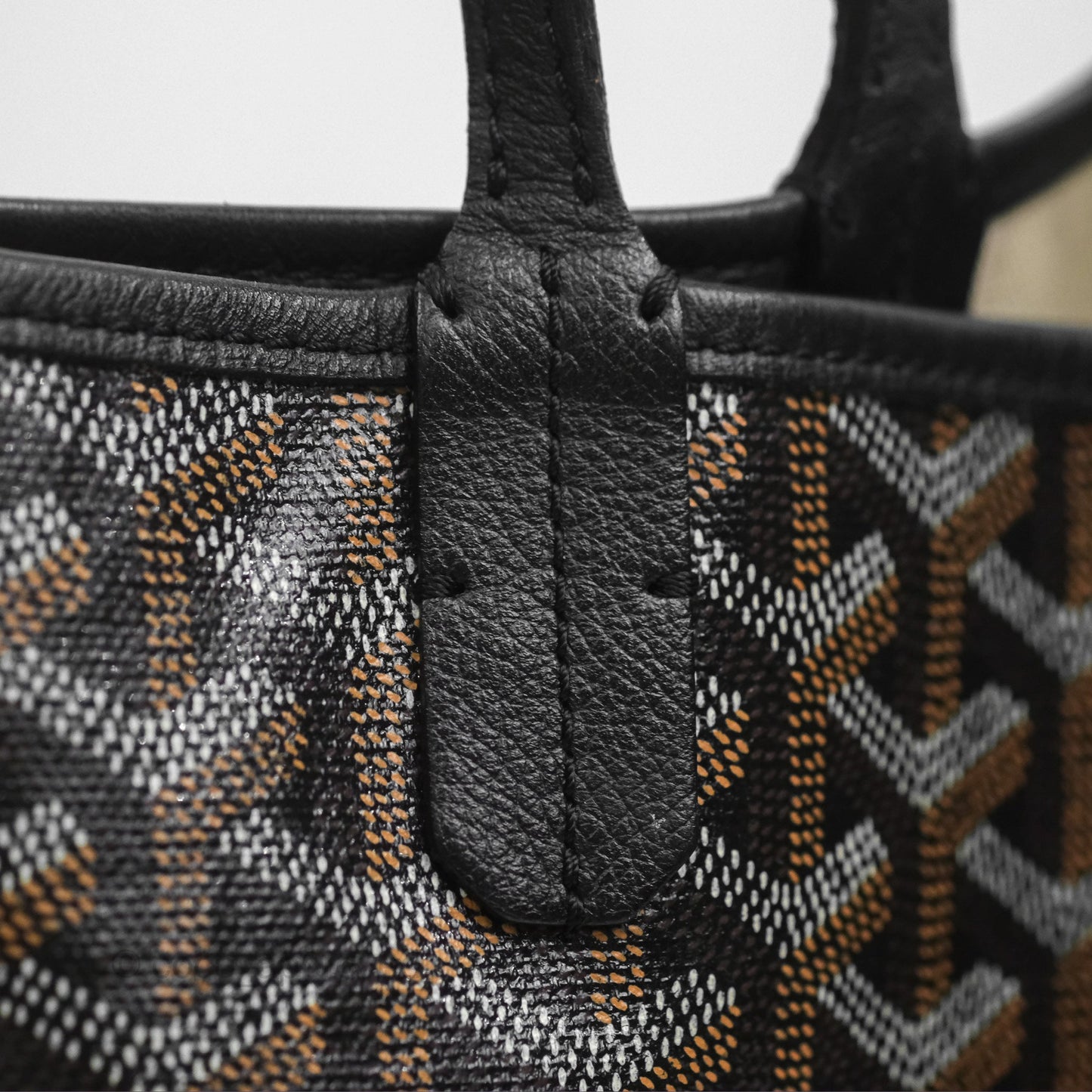 Goyard St Louis Tote PM Black