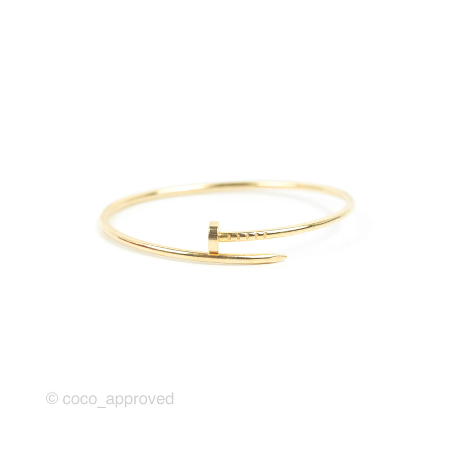 Cartier Small Juste Un Clou Bracelet Yellow Gold