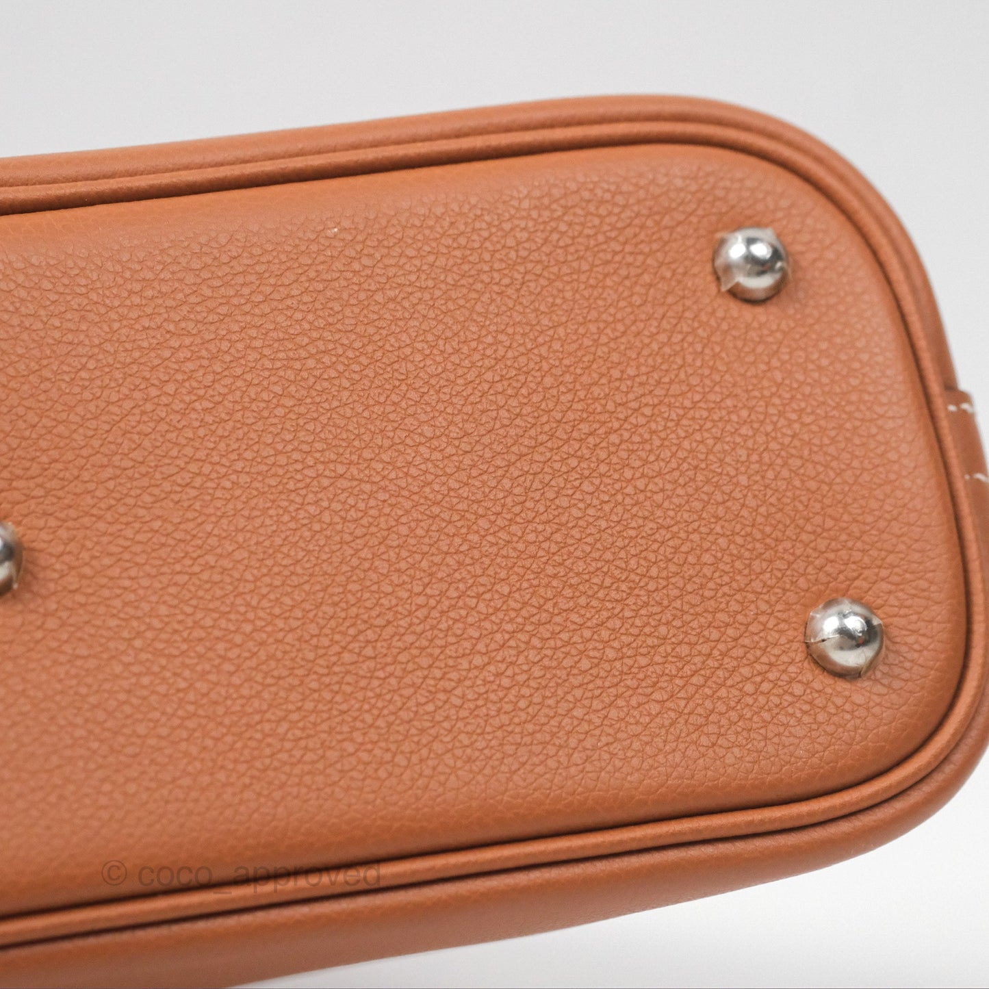 Hermès Bolide 1923 25 Gold 37 Evercolor Palladium Hardware
