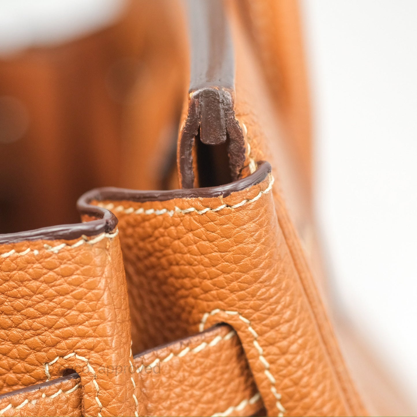 Hermès Birkin 30 Retourne Gold Clemence Palladium Hardware