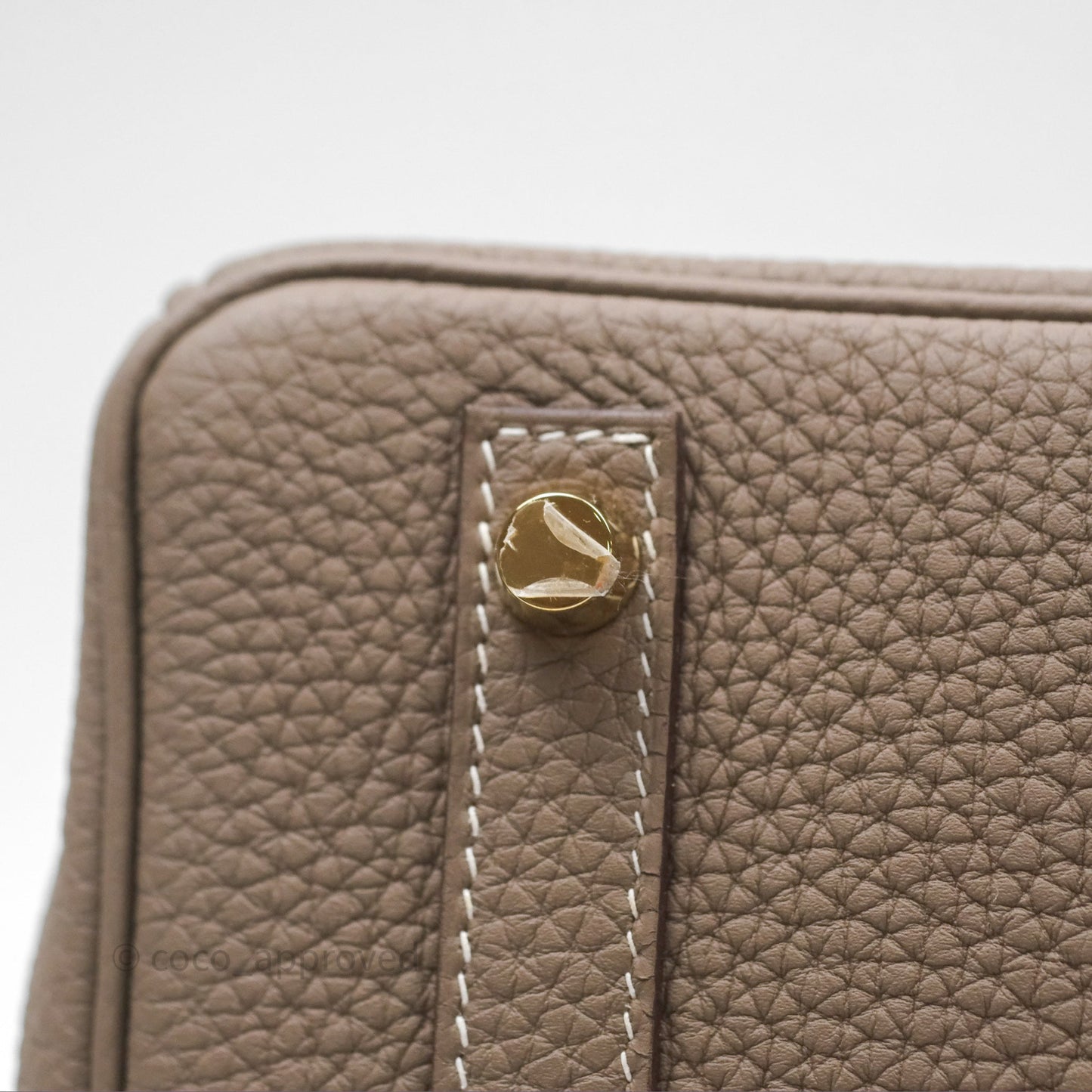 Hermès Birkin 30 Retourne Etoupe 18 Togo Gold Hardware