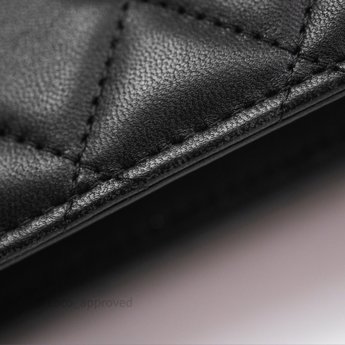 Chanel Trendy CC WOC Wallet on Chain Black Lambskin Gold Hardware