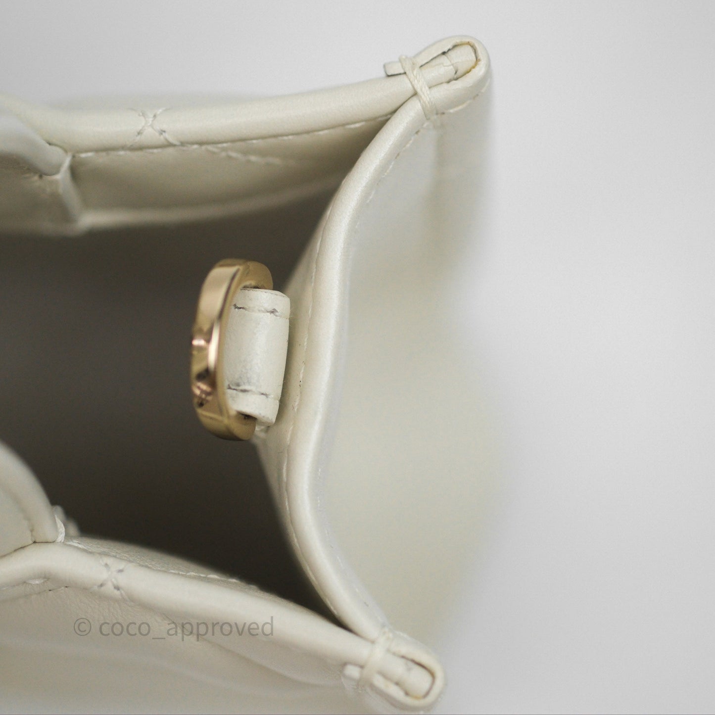 Christian Dior Mini Dior Book Tote Latte Macrocannage Calfskin Gold Hardware