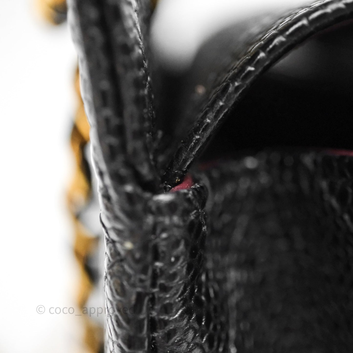 Chanel Classic M/L Medium Flap Quilted Black Caviar Gold Hardware