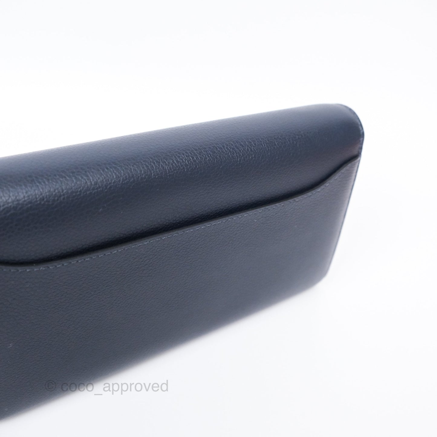 Hermès Constance Long To Go Wallet Blue Nuit 2Z Evercolor Gold Hardware