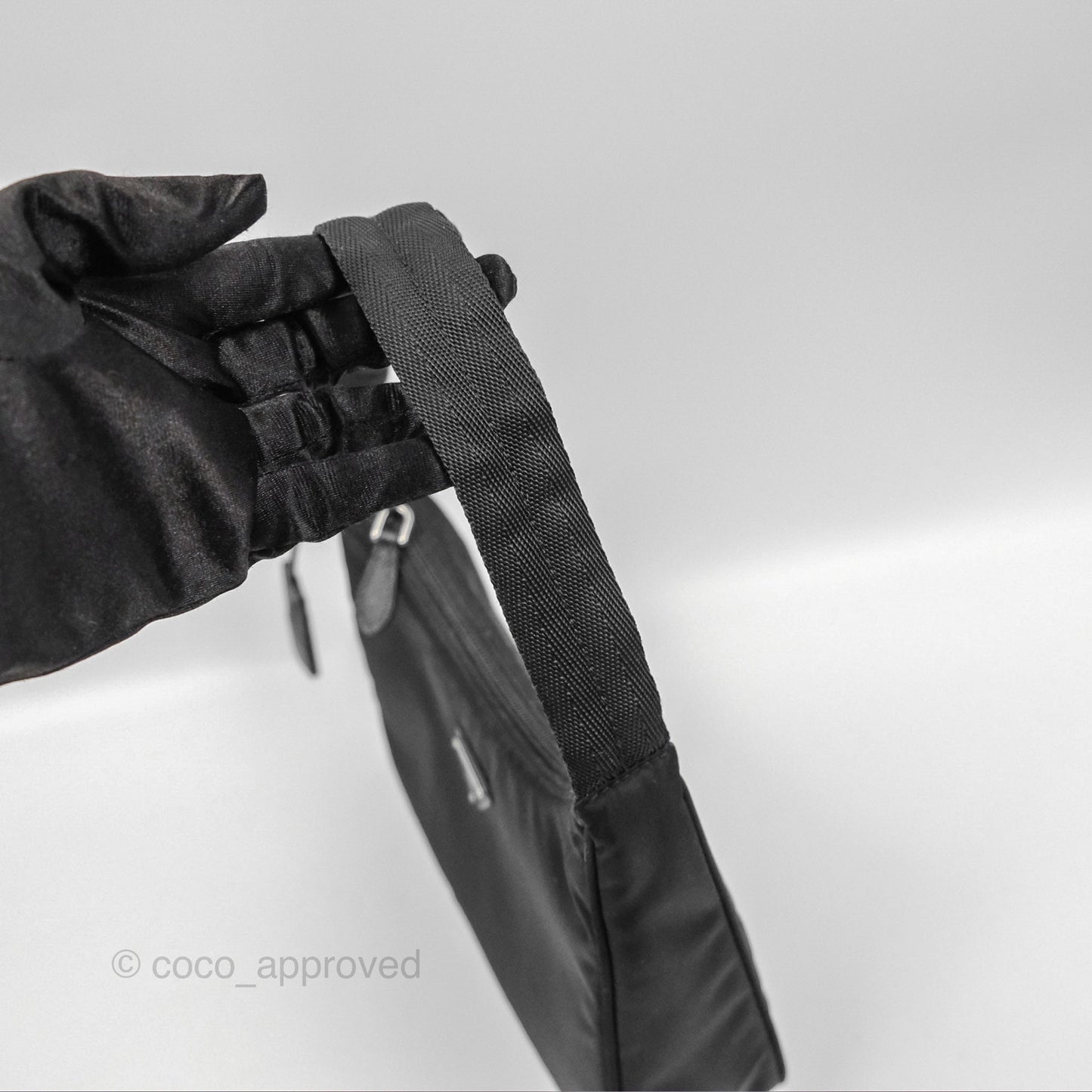 Prada Re-Edition 2000 Nylon Mini Bag Black