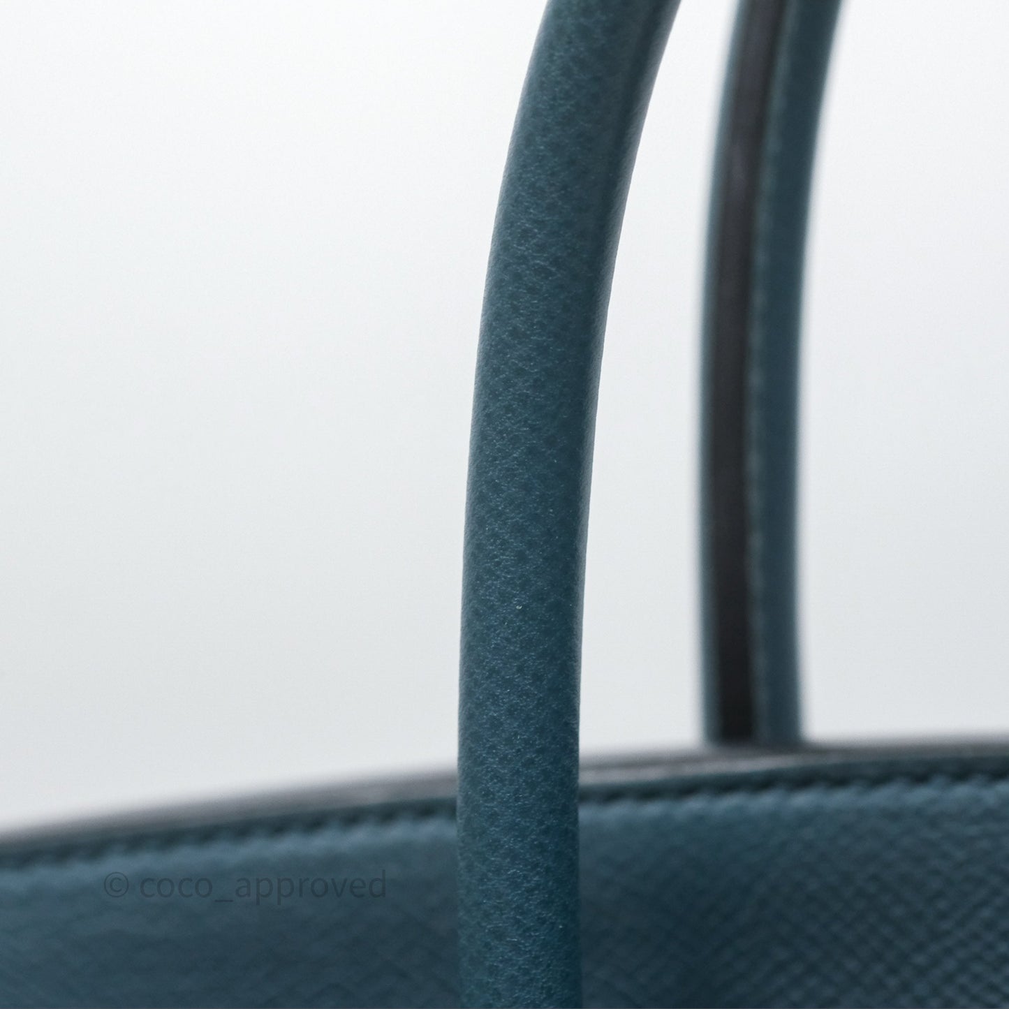Hermès Birkin 30 Retourne Bleu de Prusse 7P Epsom Gold Hardware