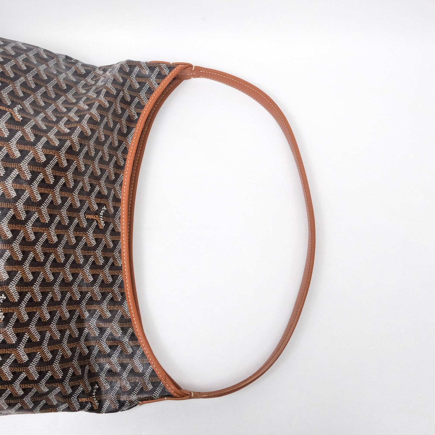 Goyard Bohème Hobo Bag Black & Tan