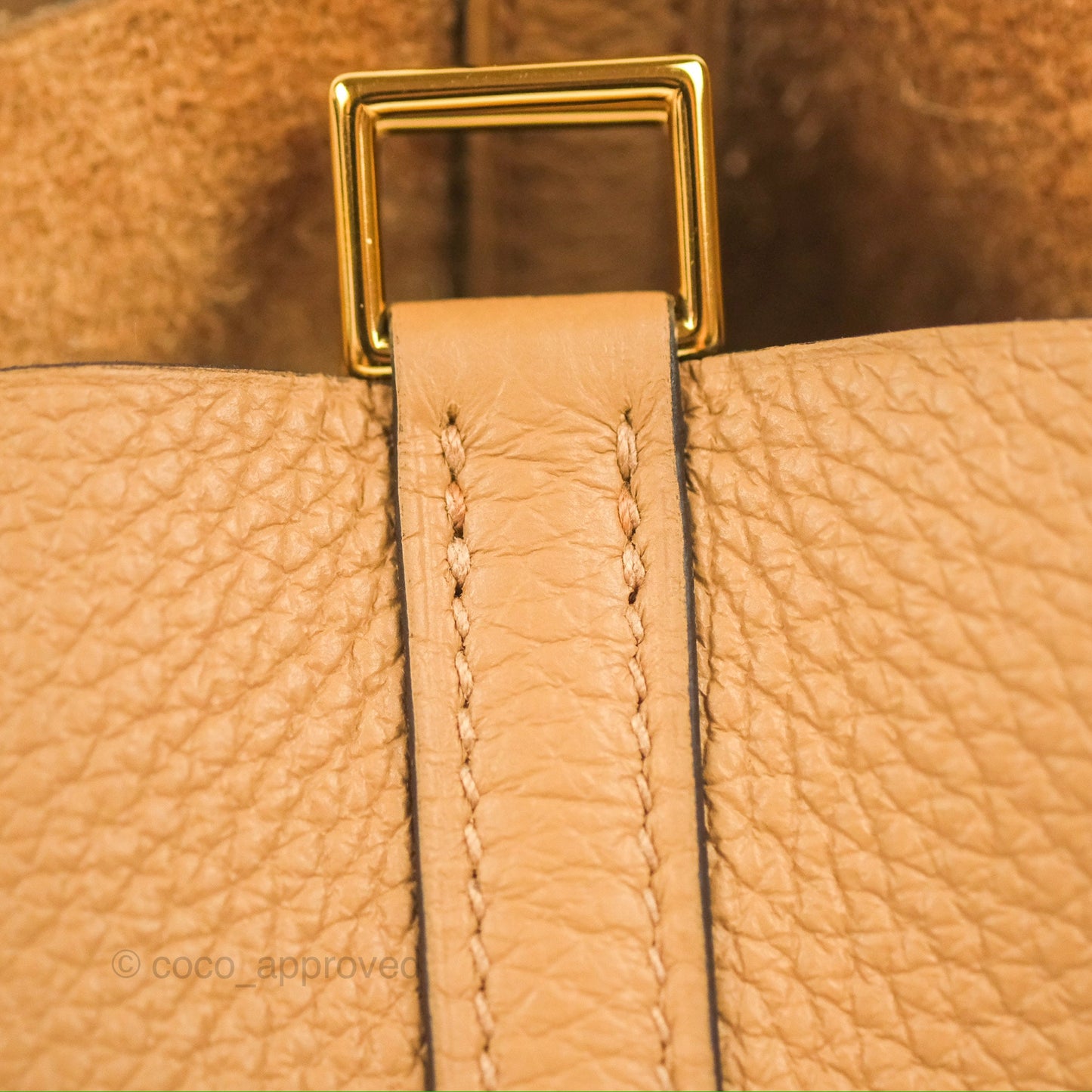 Hermès Picotin Lock 18 Chai 0M Taurillon Clemence Gold Hardware With Twilly