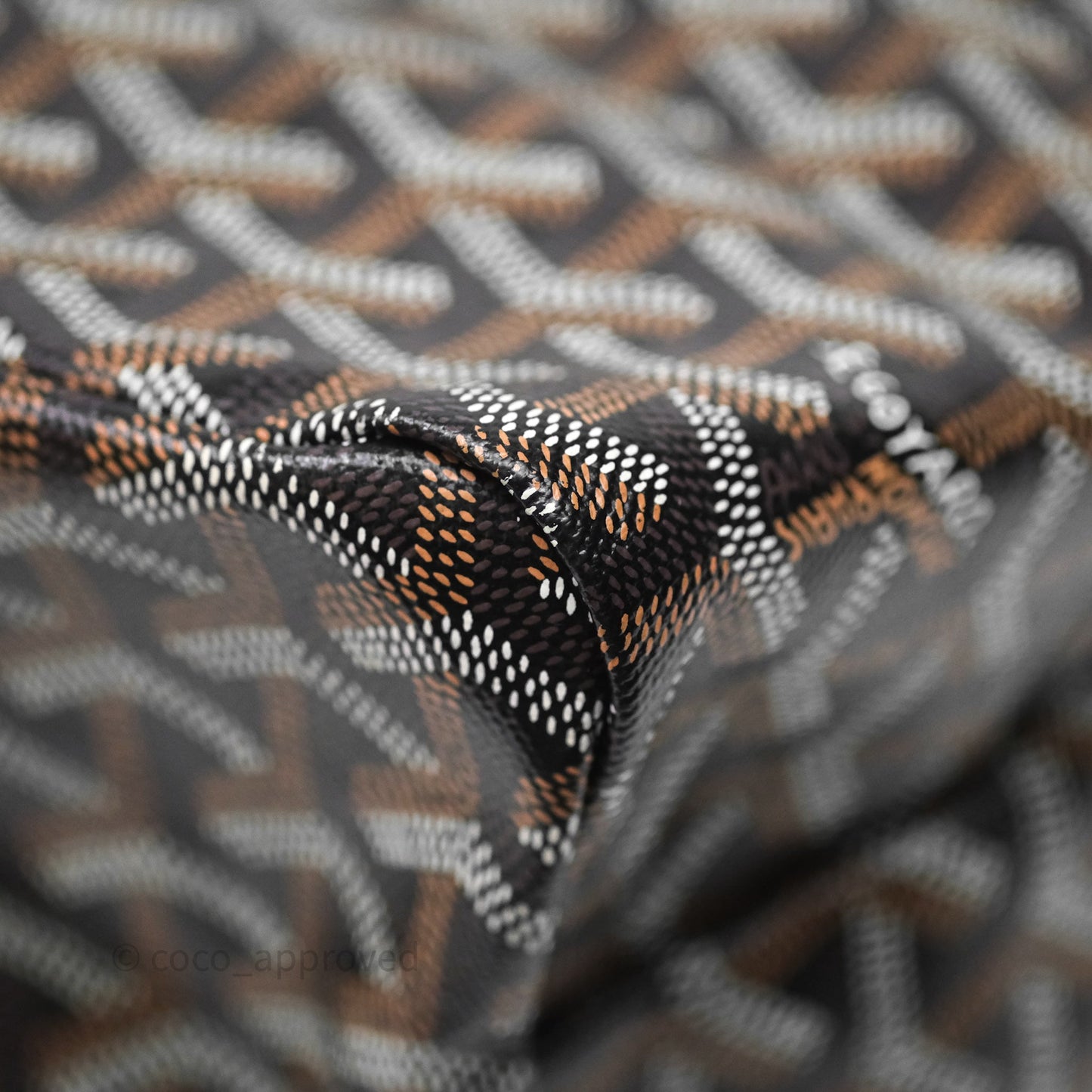 Goyard Bohème Hobo Bag Black Goyardine Canvas