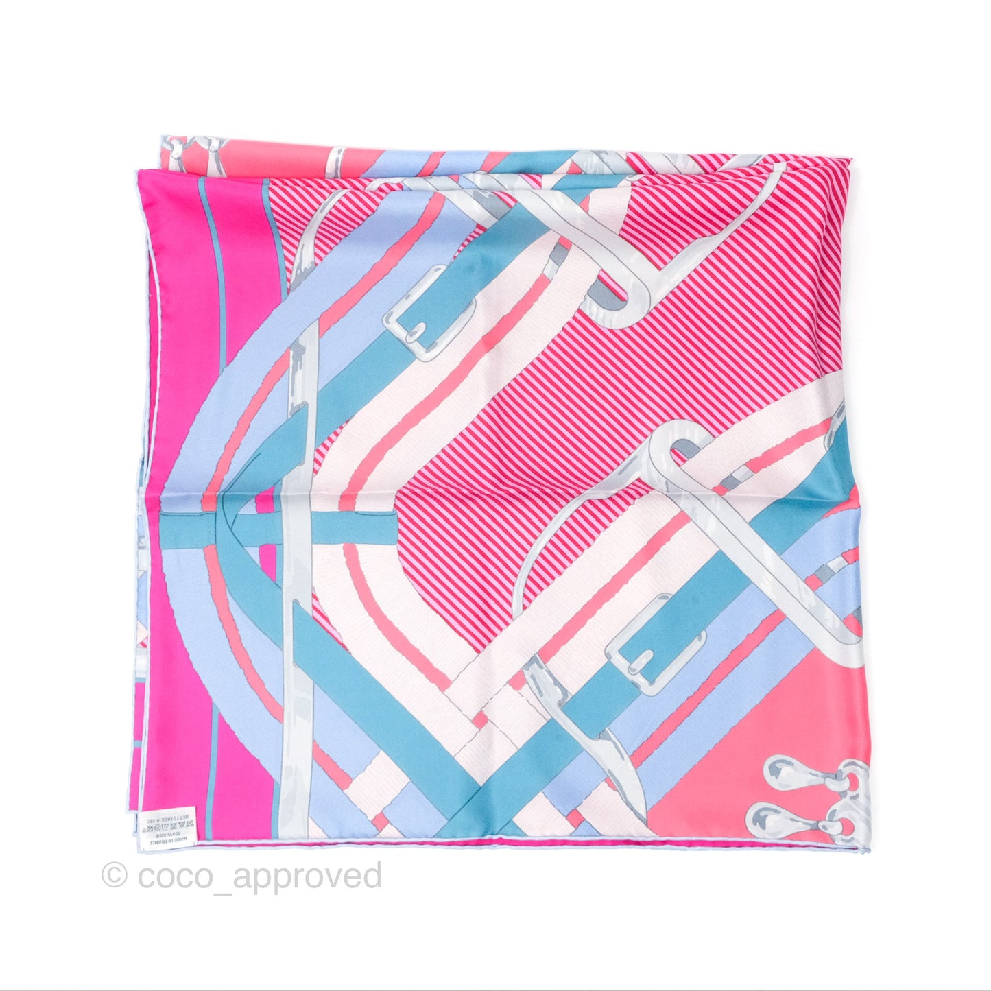 Hermes Mors a Jouets Silk Scarf 90